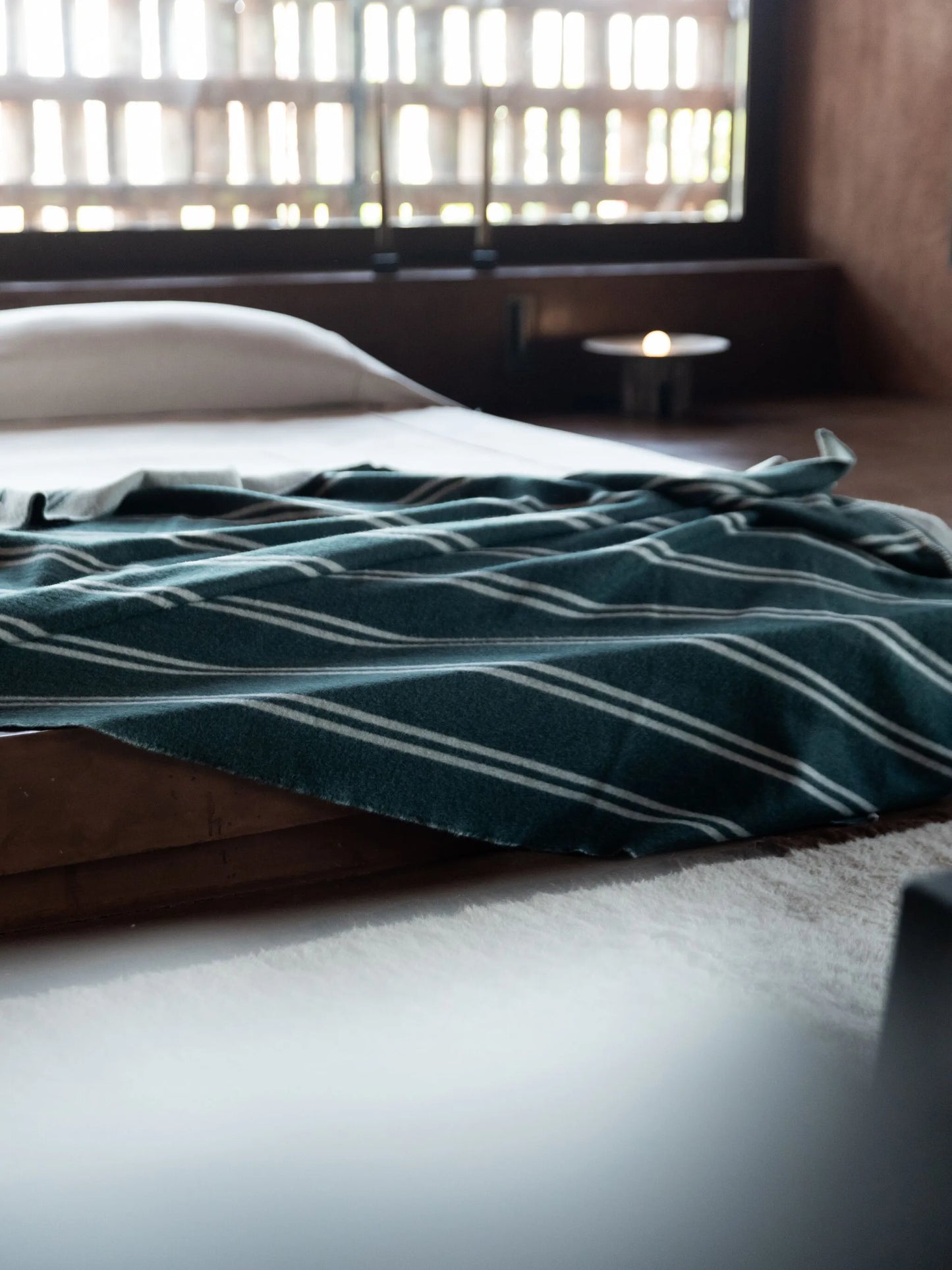 Straits alpaca-wool blanket (178cm x 135cm)