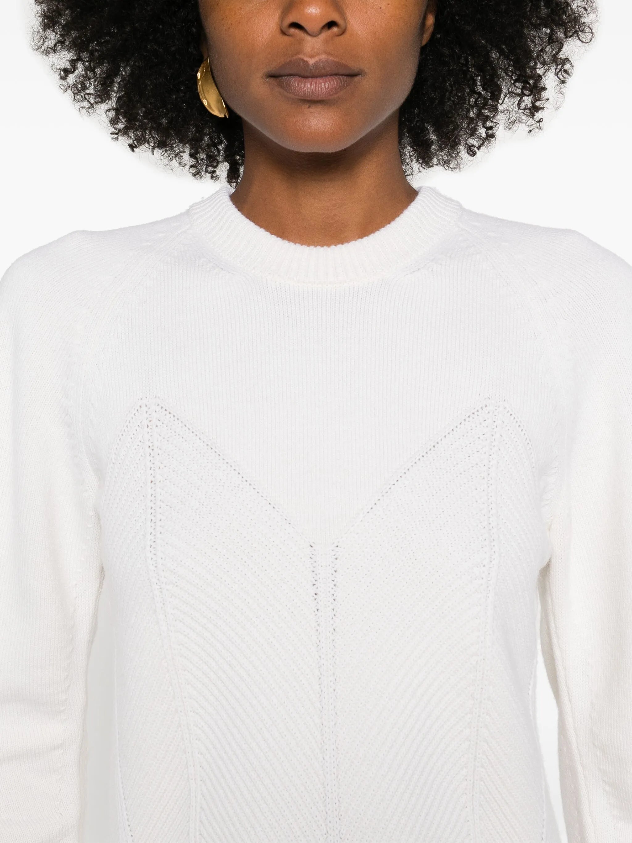 geometric-pattern sweater
