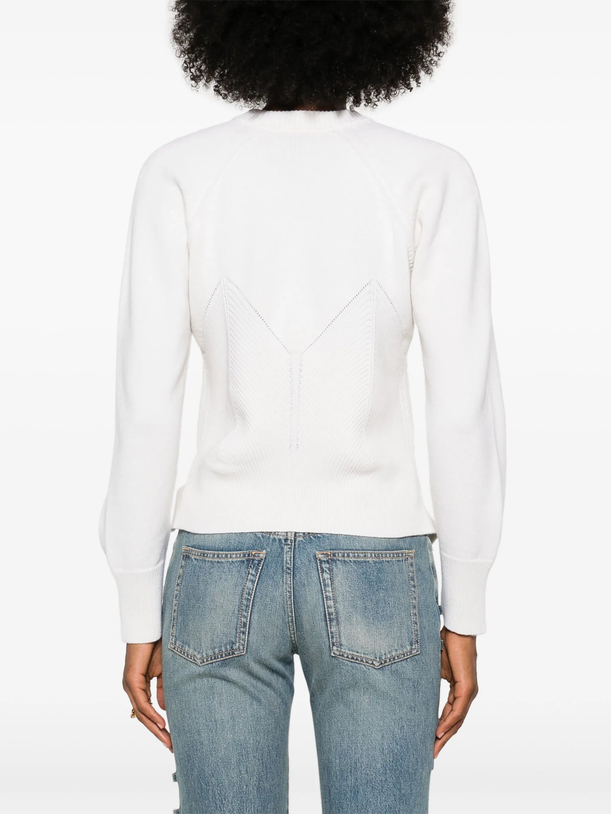 geometric-pattern sweater