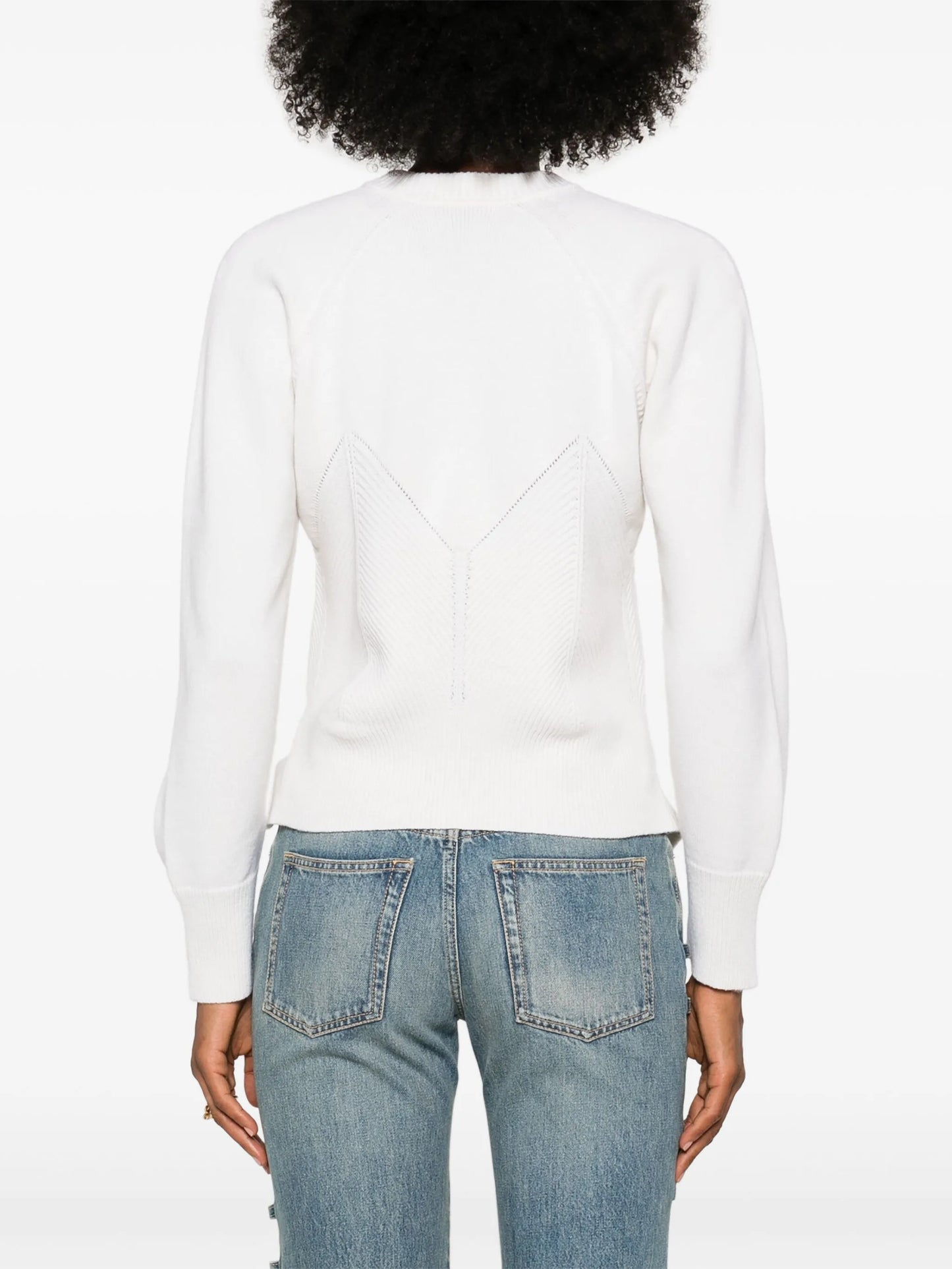 geometric-pattern sweater