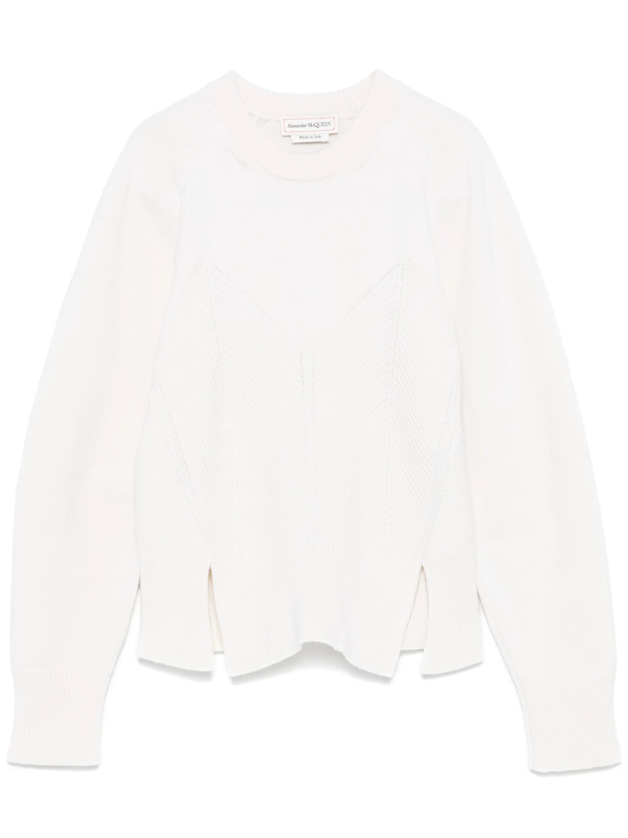 geometric-pattern sweater