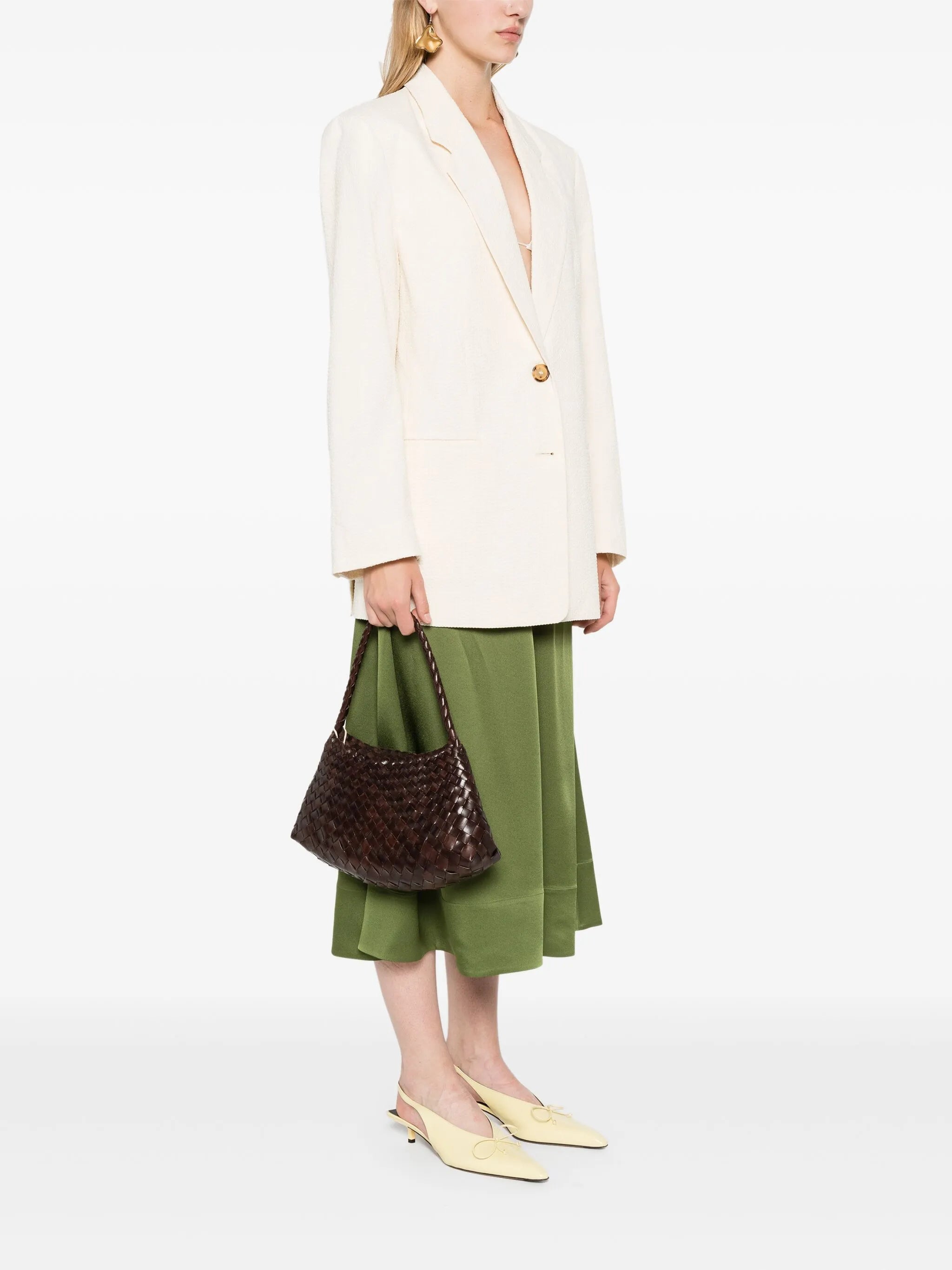 mini Rosanna leather tote bag