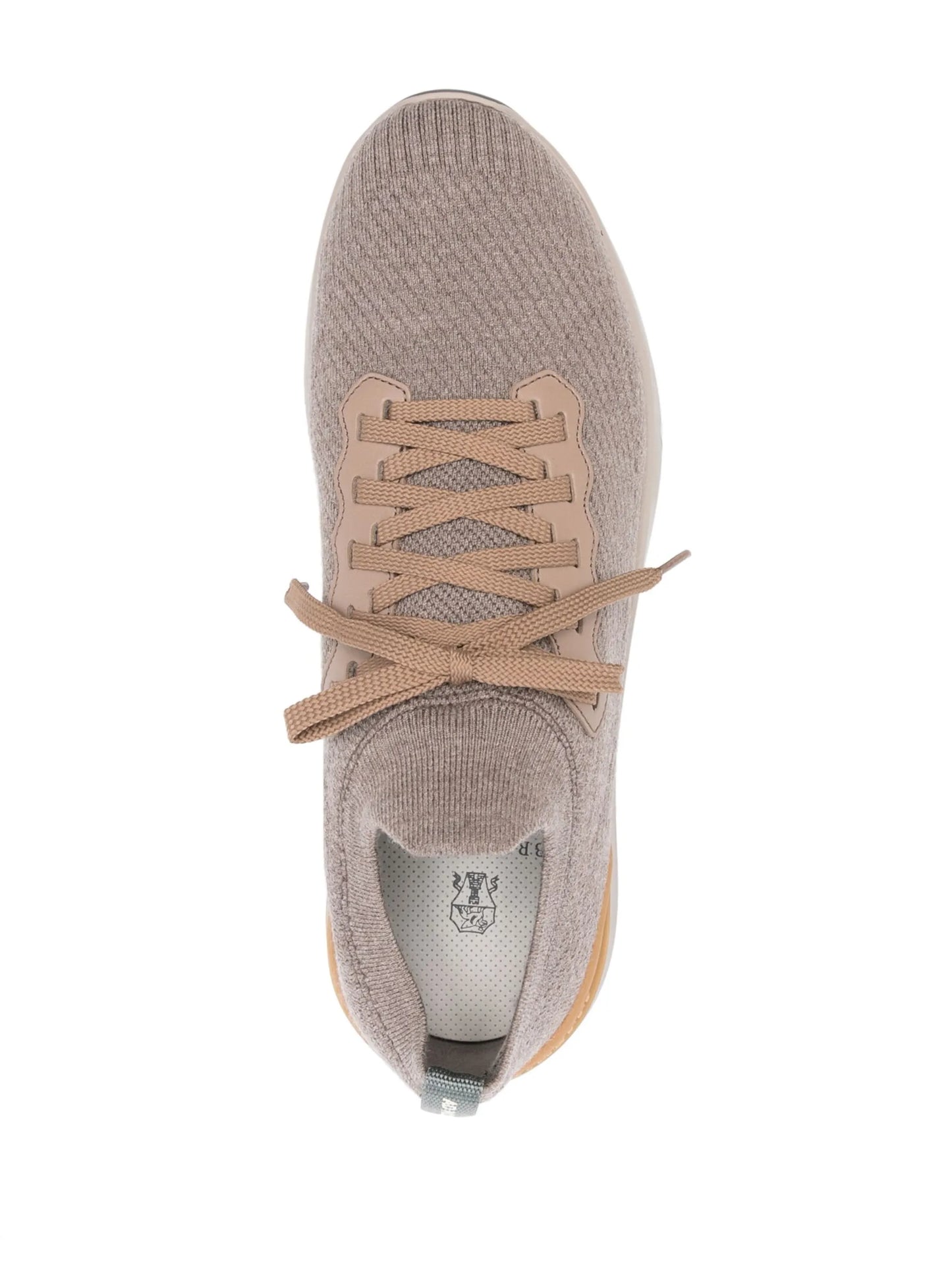 knitted-upper sneakers