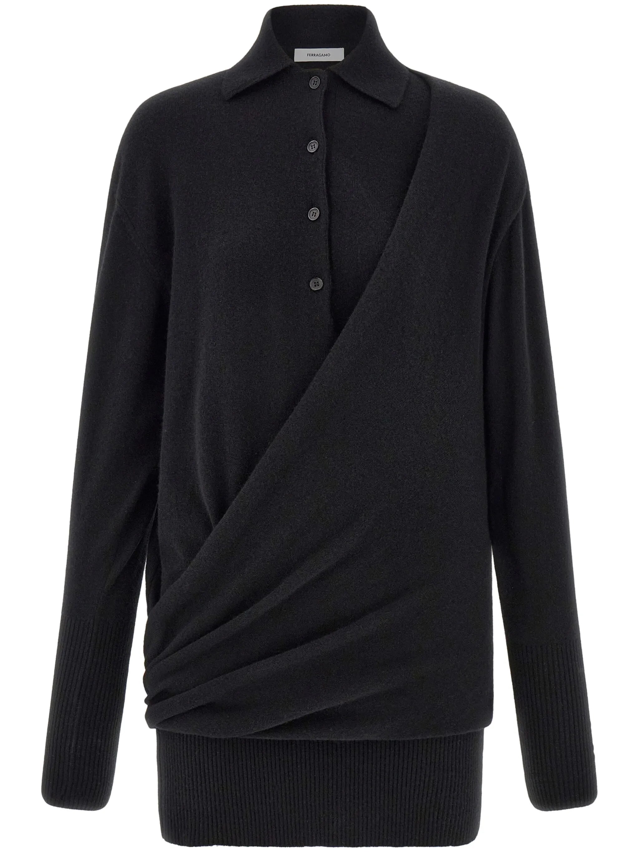 knitted polo dress