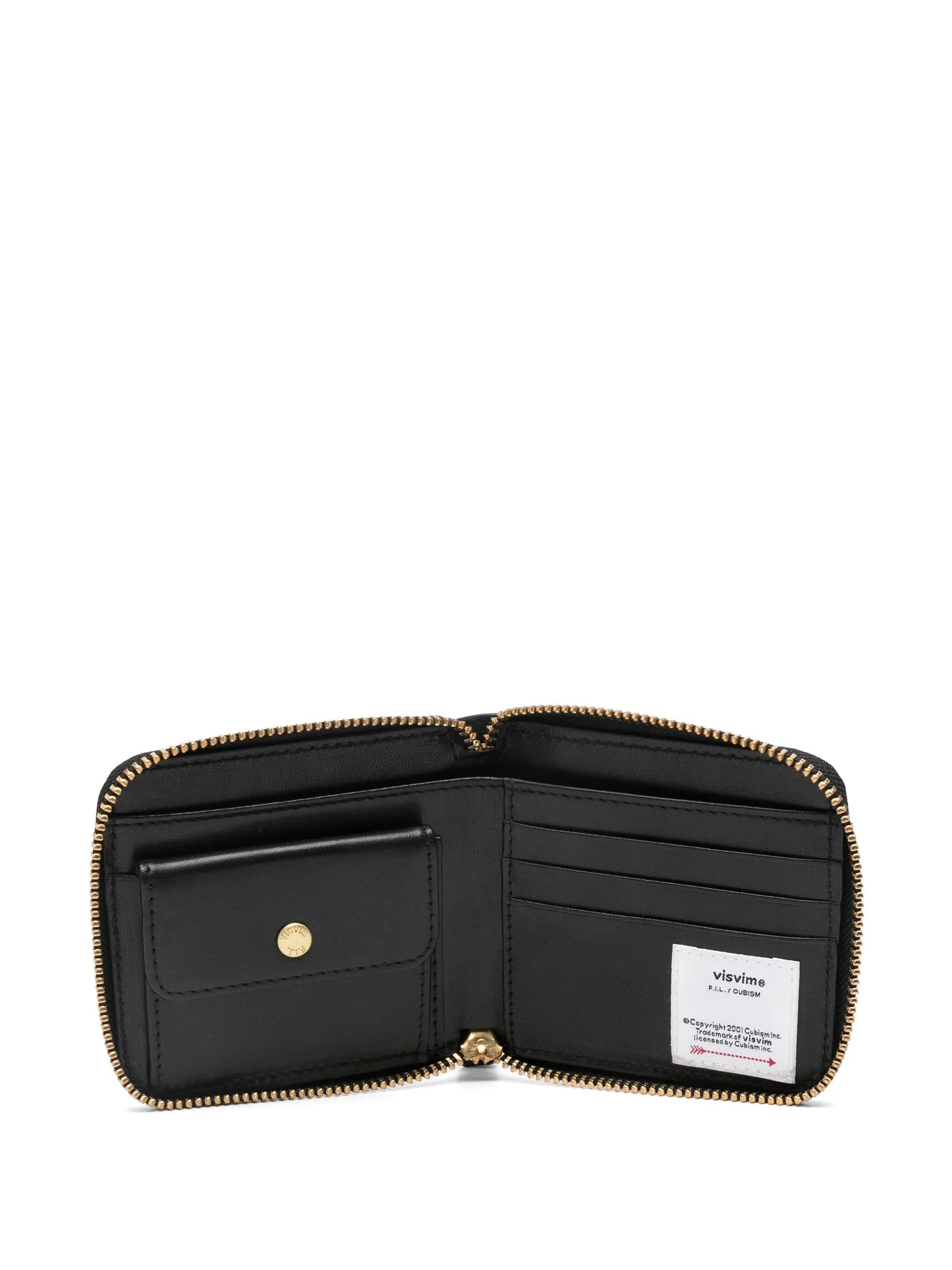 bi-fold leather wallet