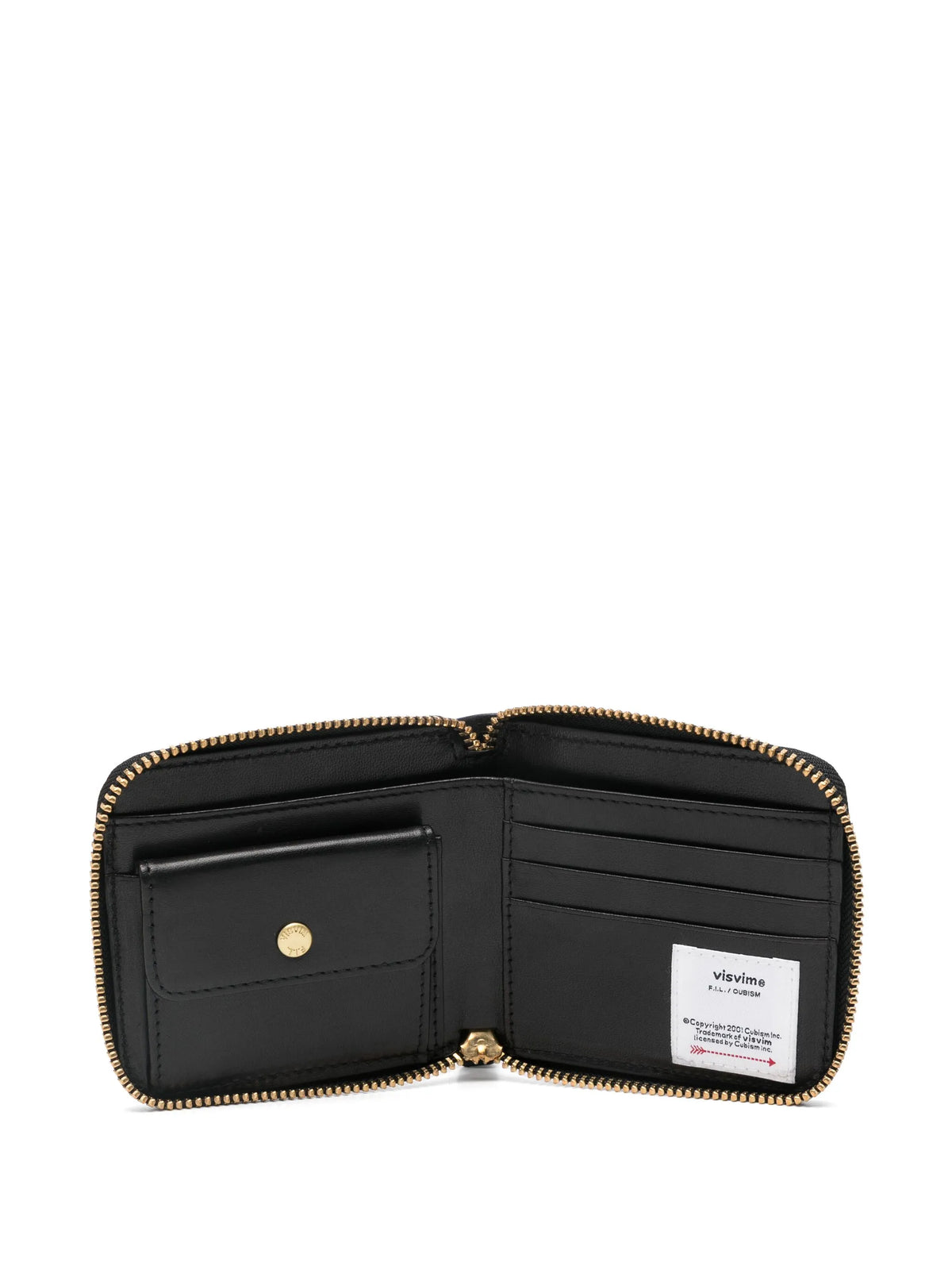 bi-fold leather wallet