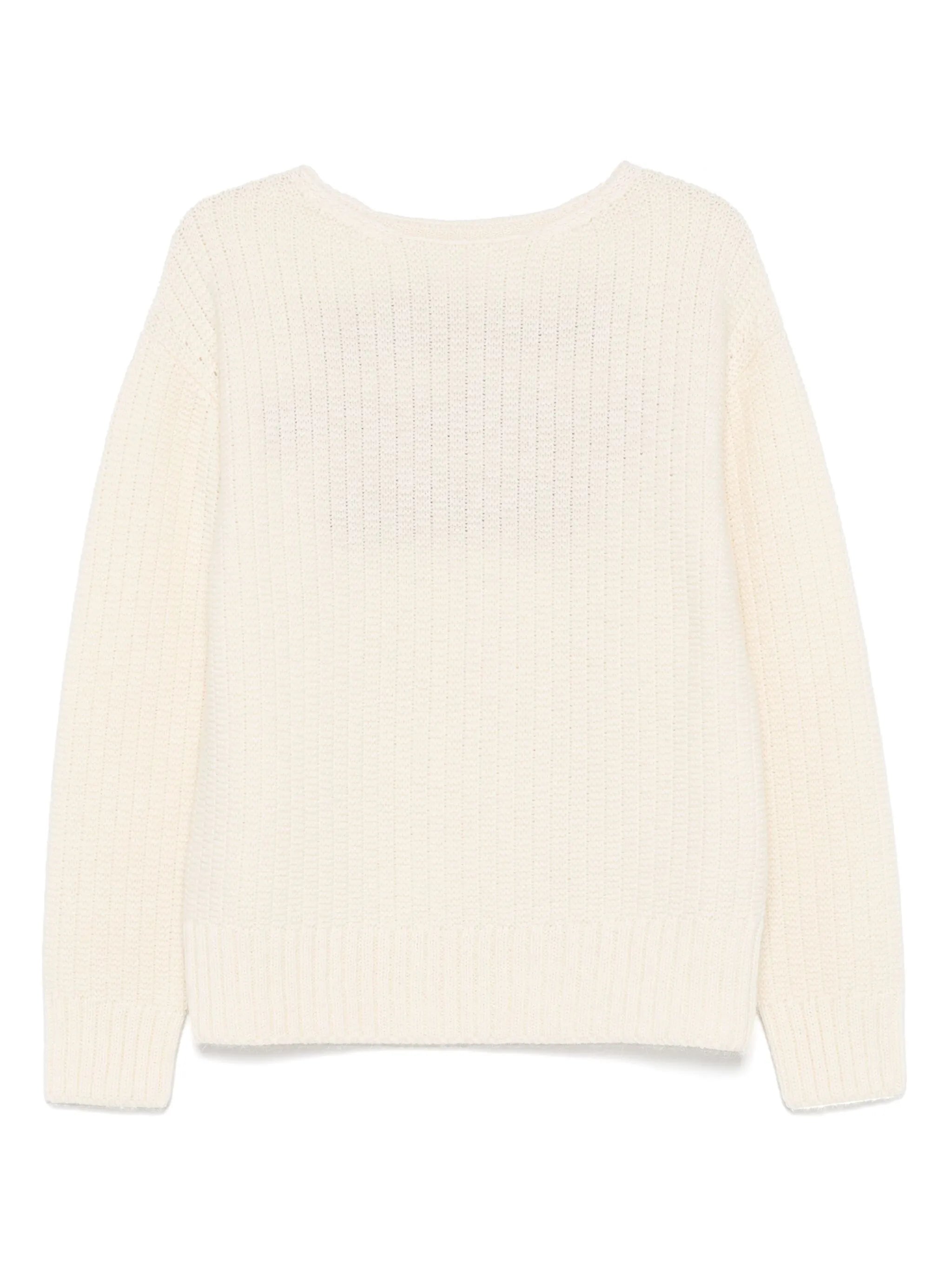 boat-neck sweater