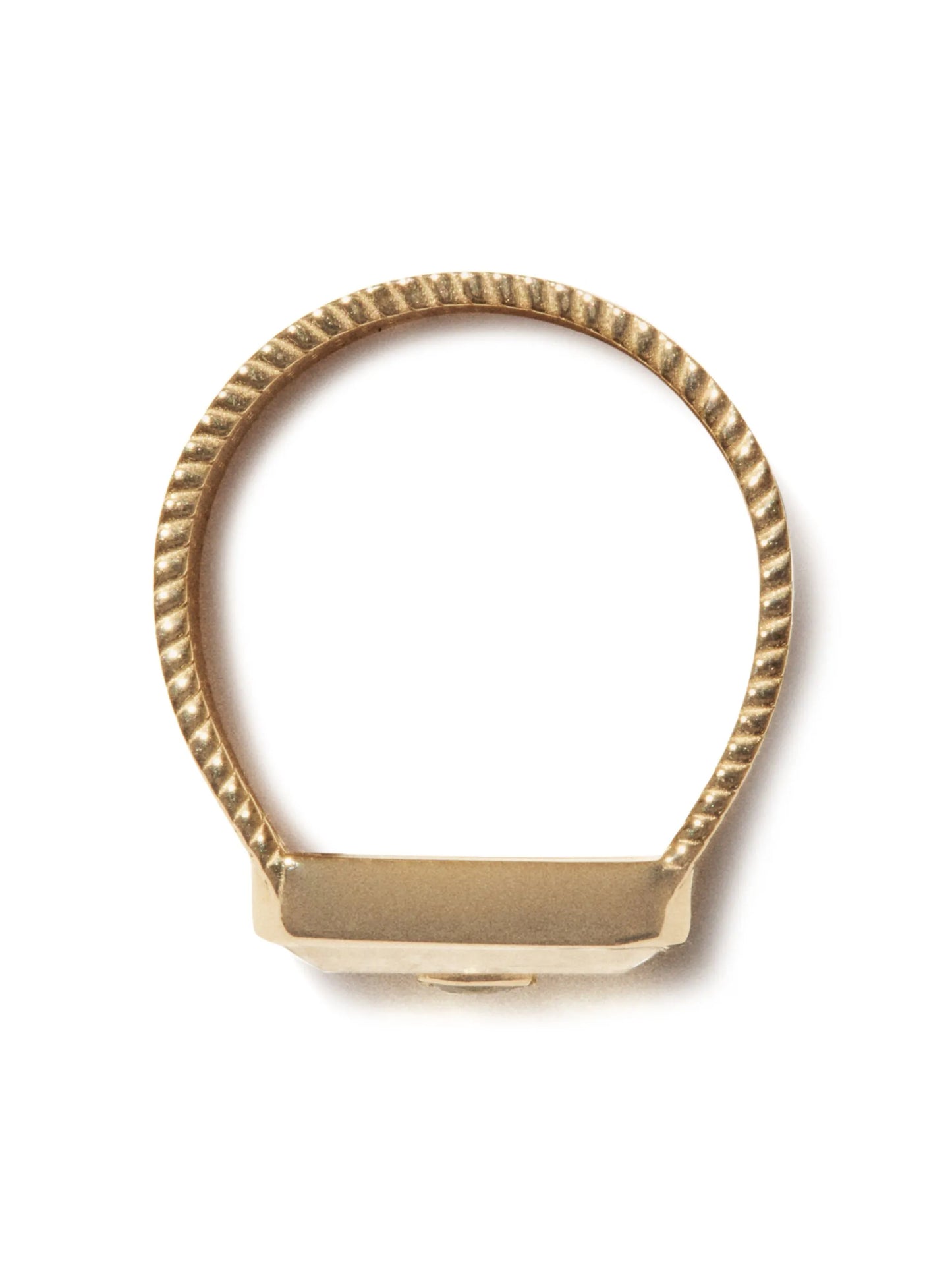 9kt yellow gold Anton moonstone cocktail ring