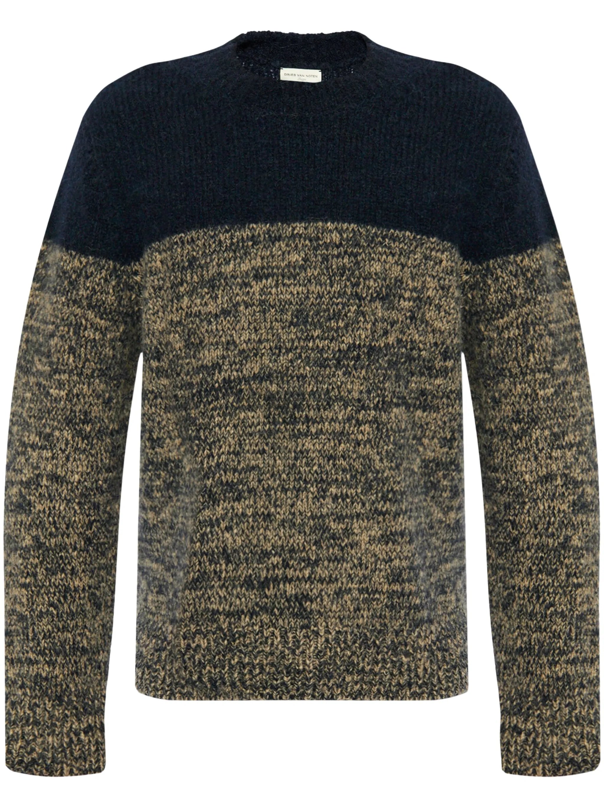 colour-block jumper