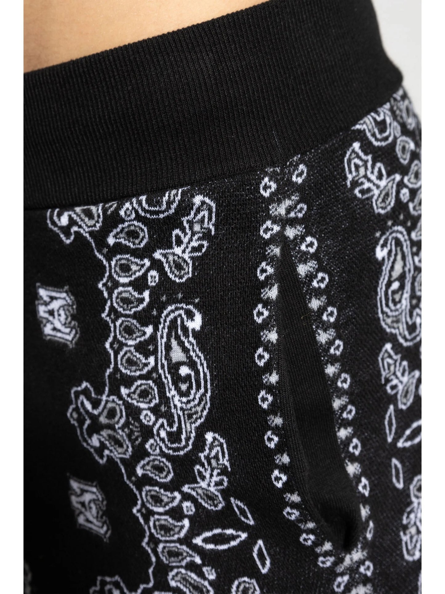 Bandana cotton shorts