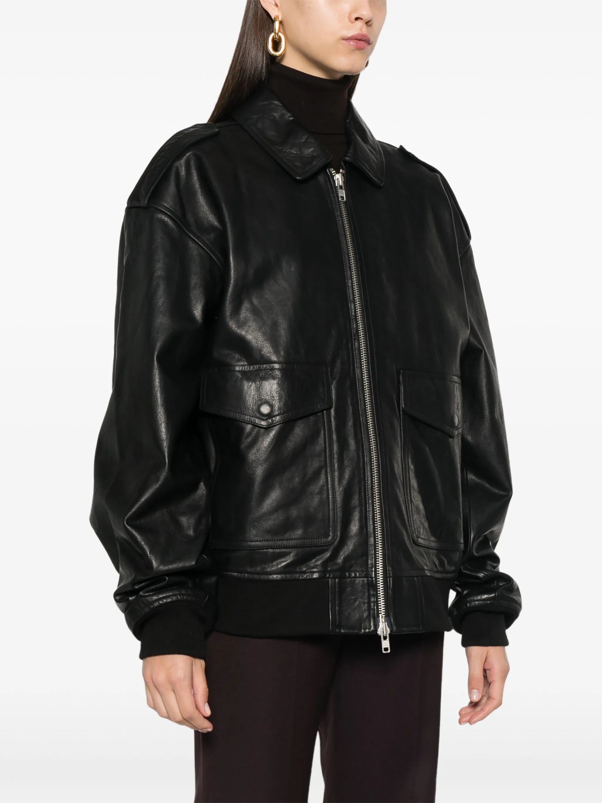 Viper leather jacket