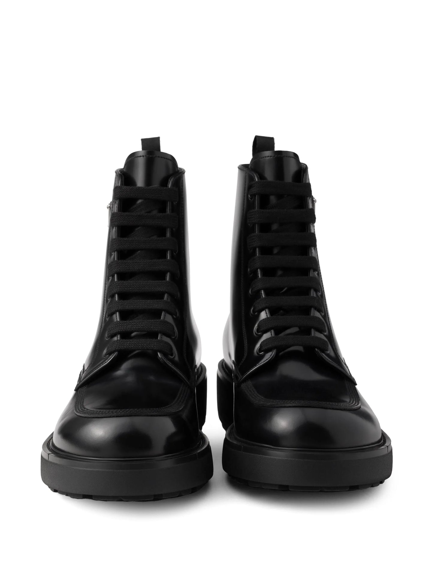 brushed-leather boots