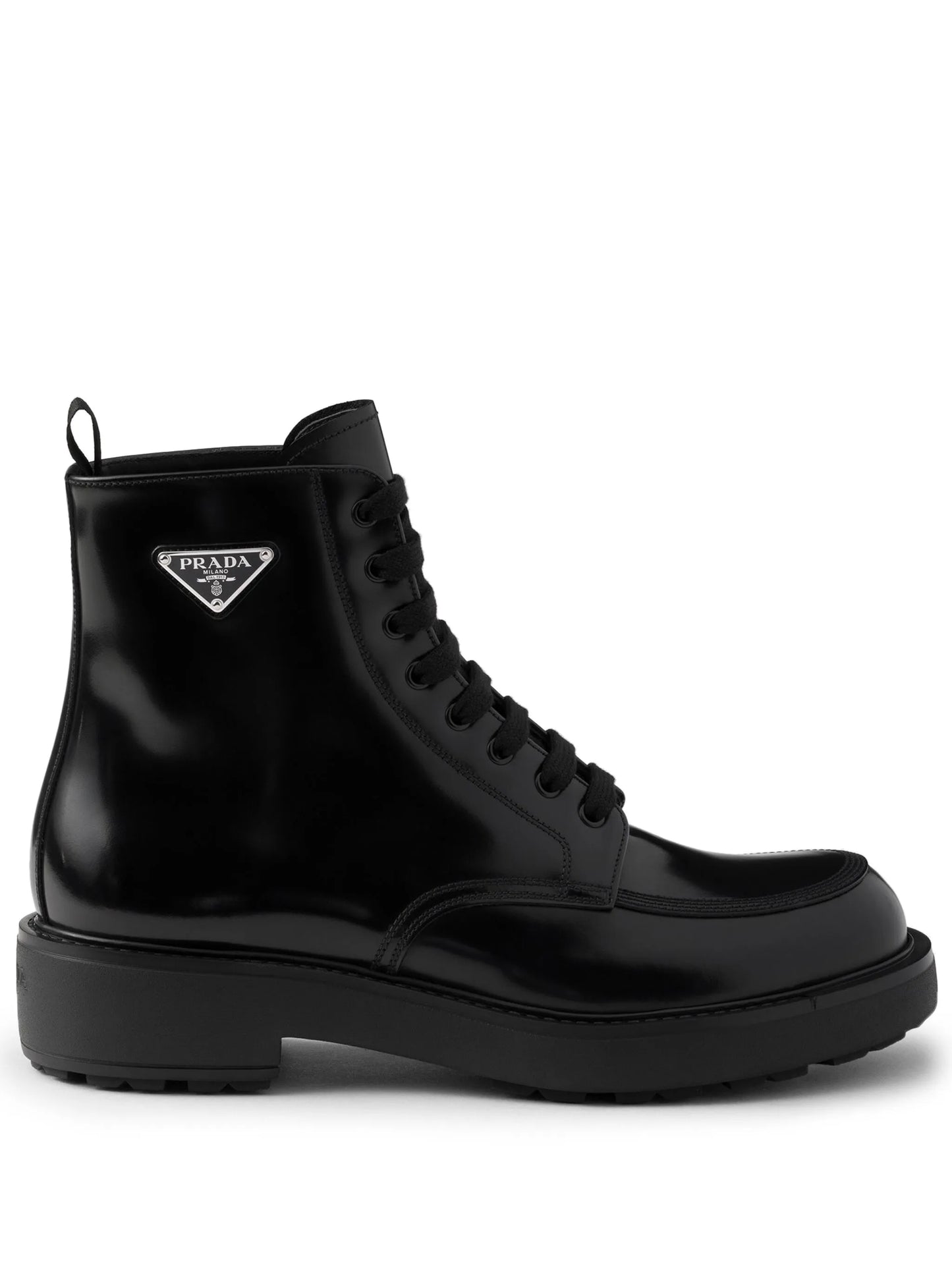 brushed-leather boots