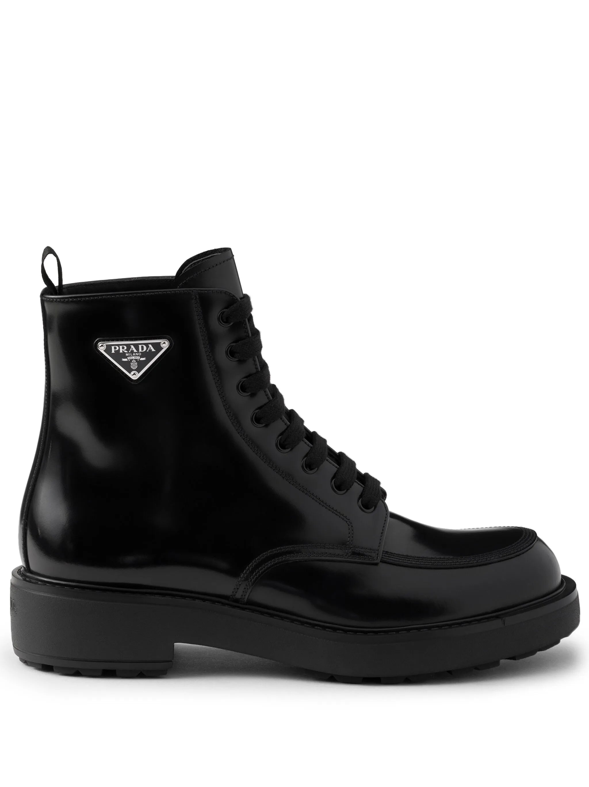 brushed-leather boots