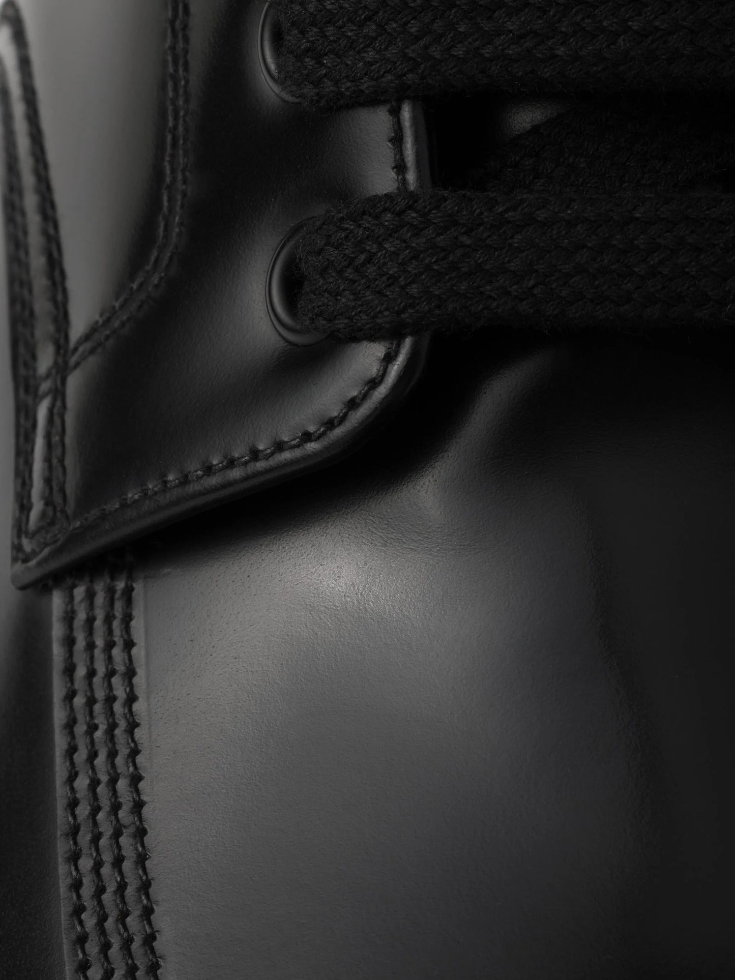 brushed-leather boots