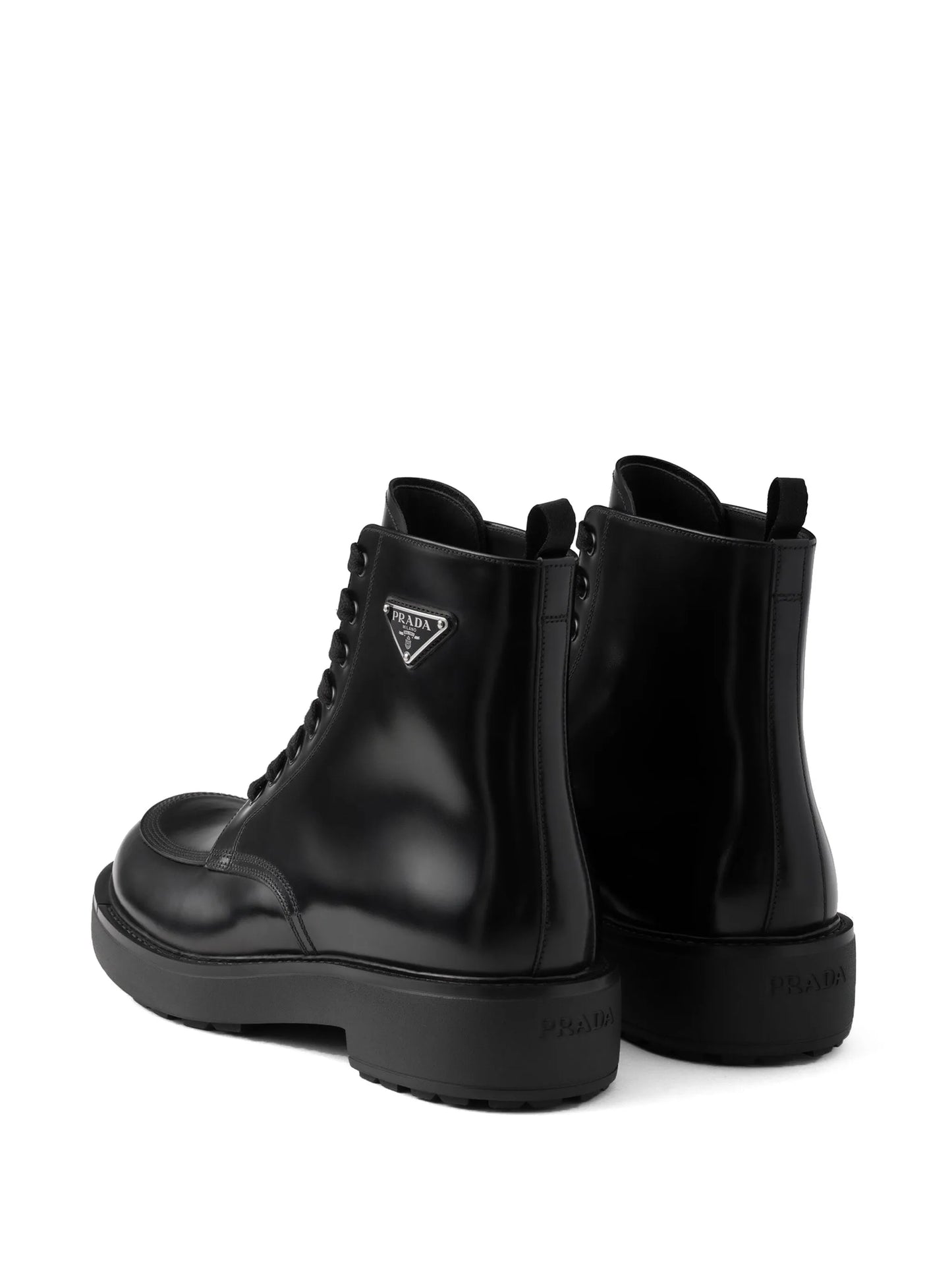 brushed-leather boots