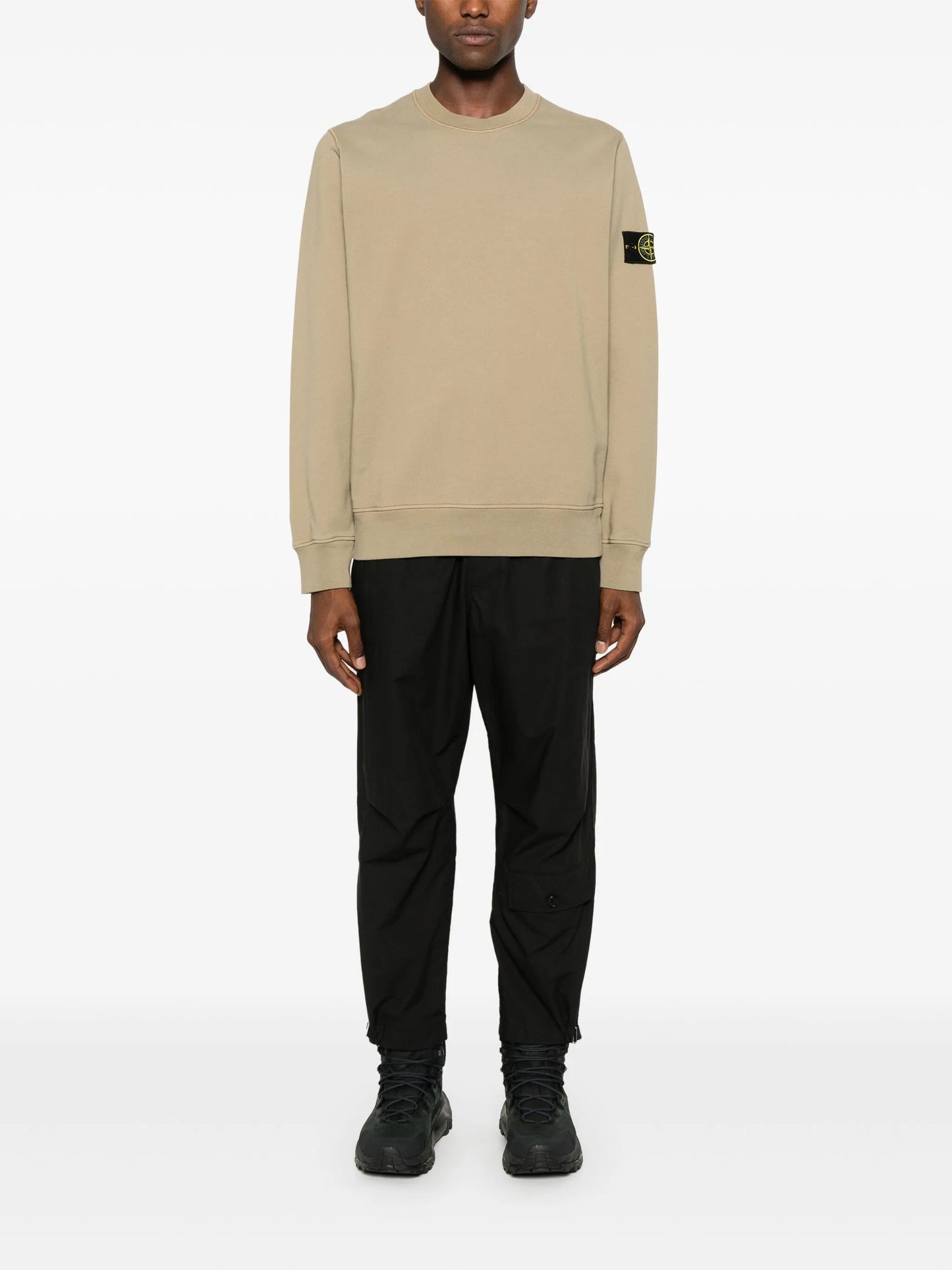 Compass-badge sweatshirt