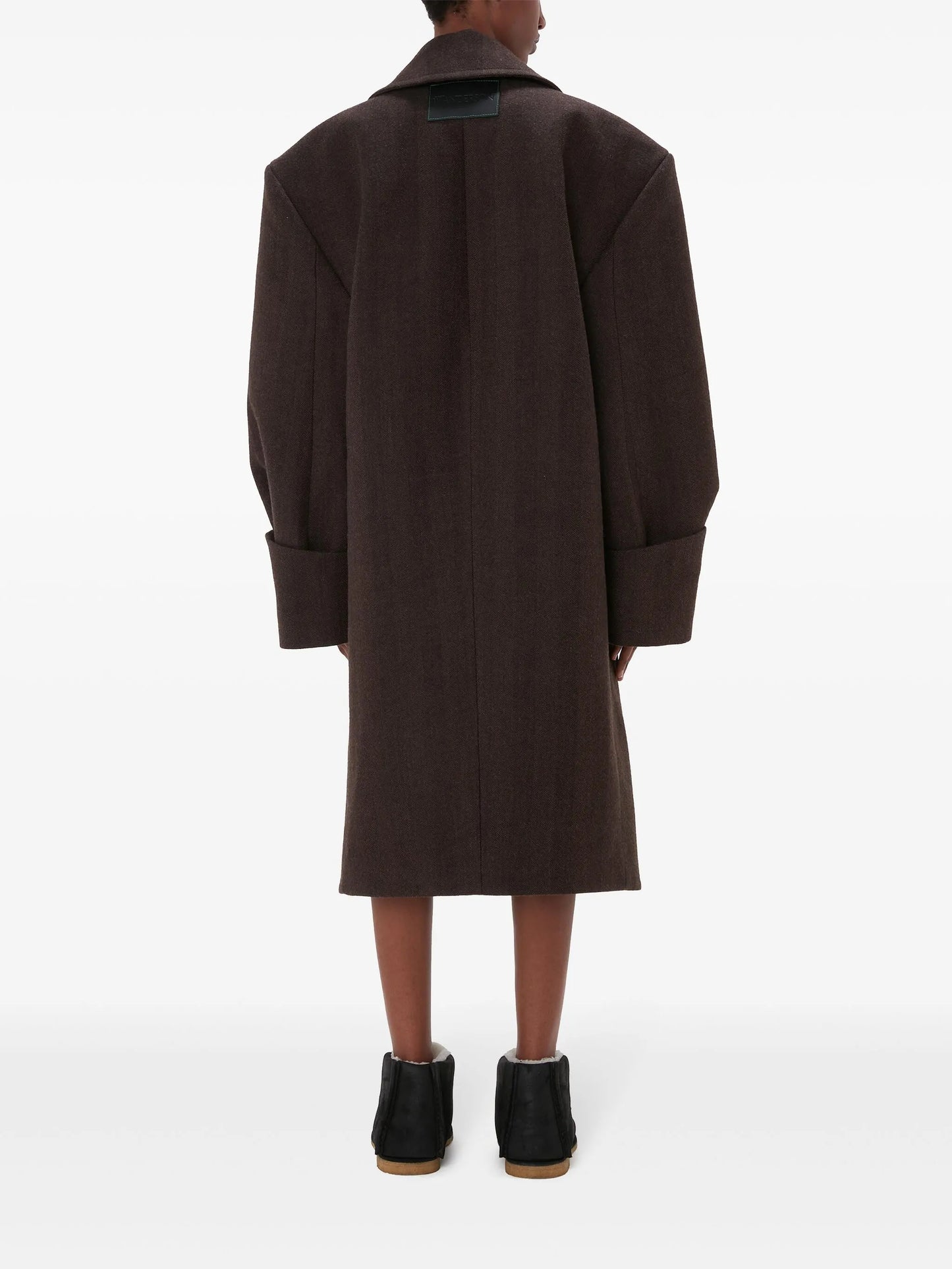 turn-up cuff coat