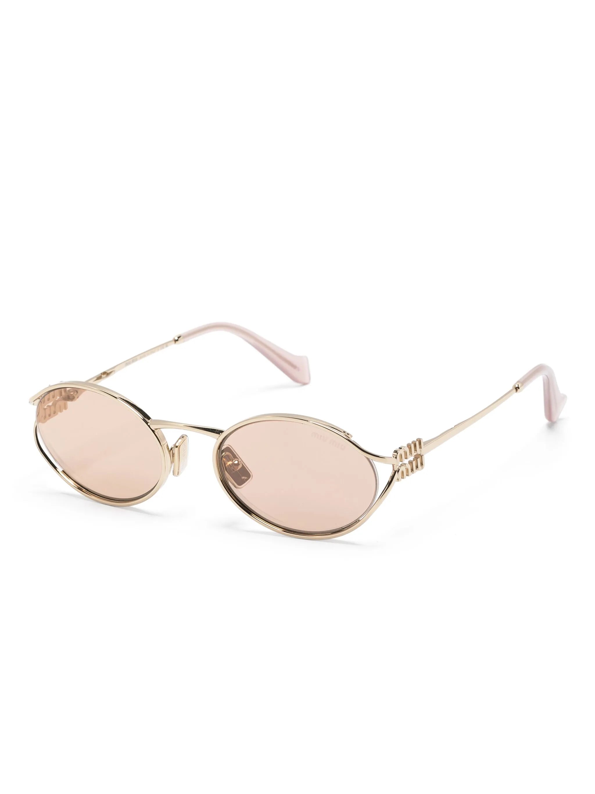 Miu Miu logo sunglasses