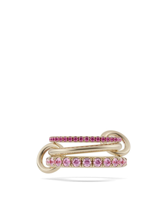 18kt yellow gold Norah Rose sapphire ring