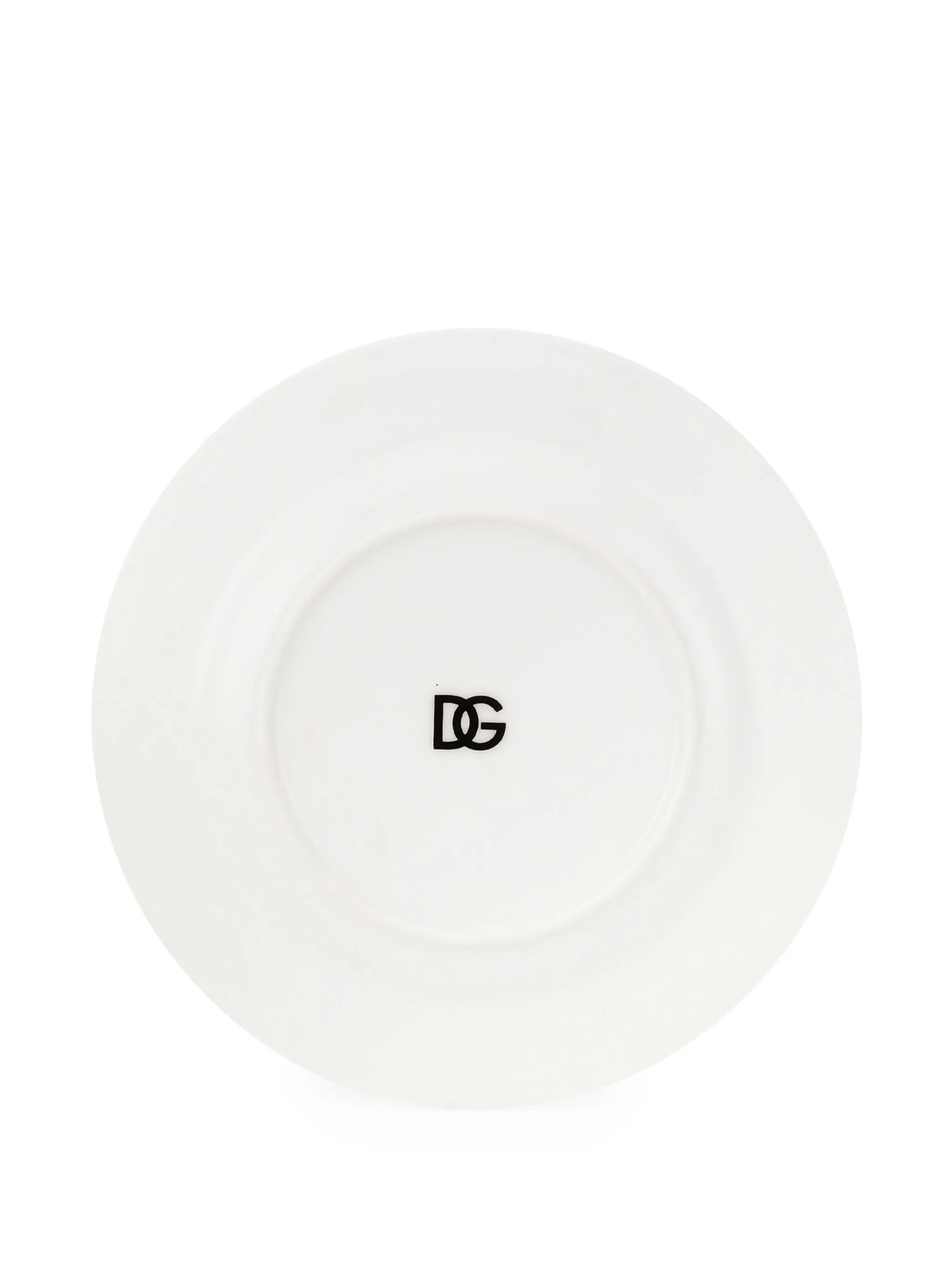DG logo porcelain plate (set of two)