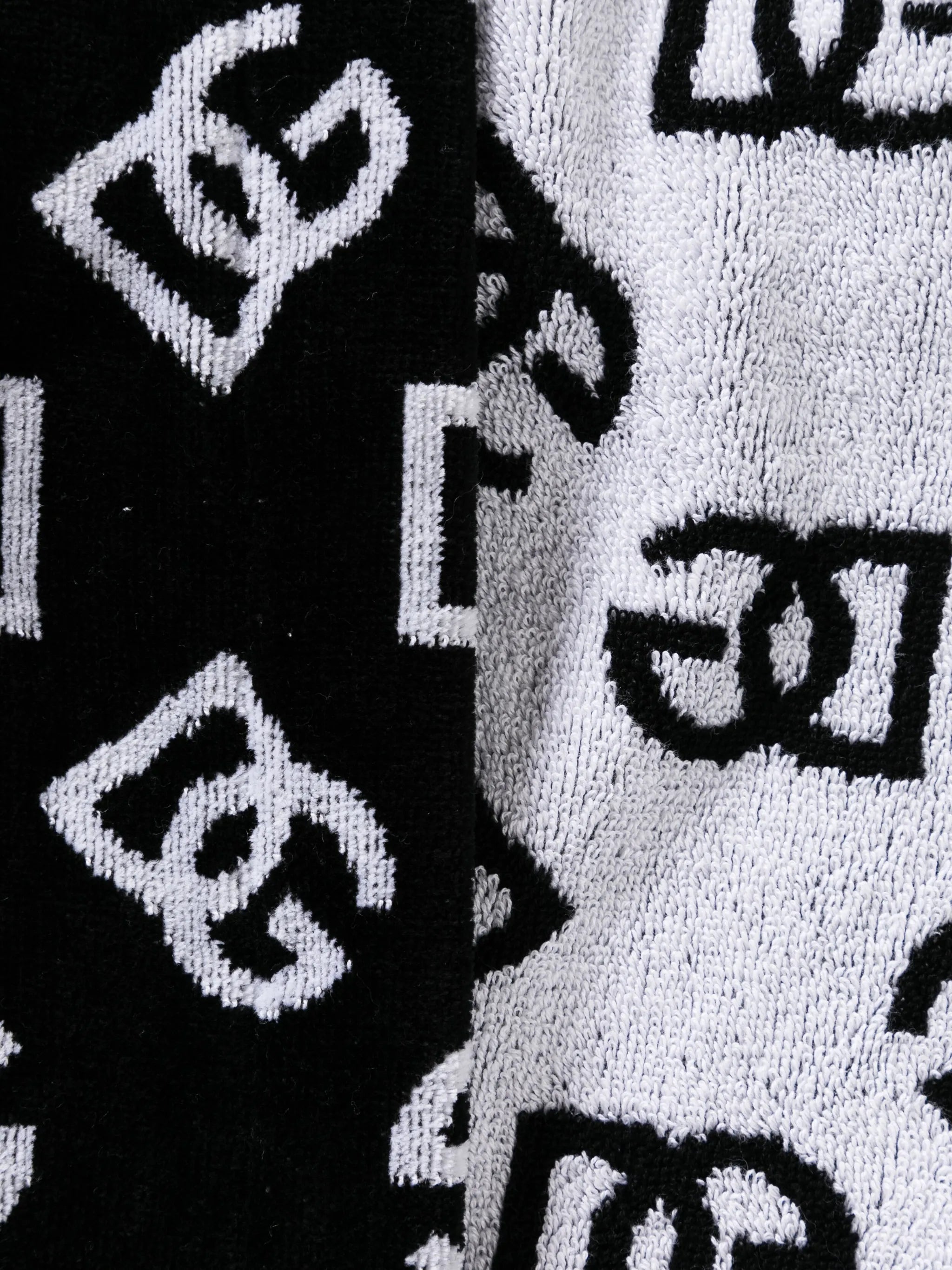 jacquard terry bath robe