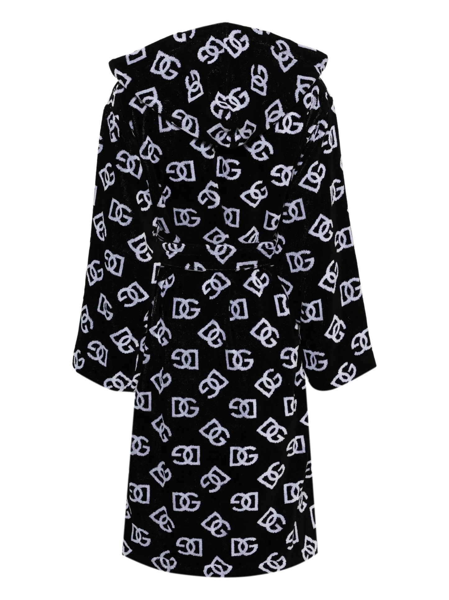 jacquard terry bath robe