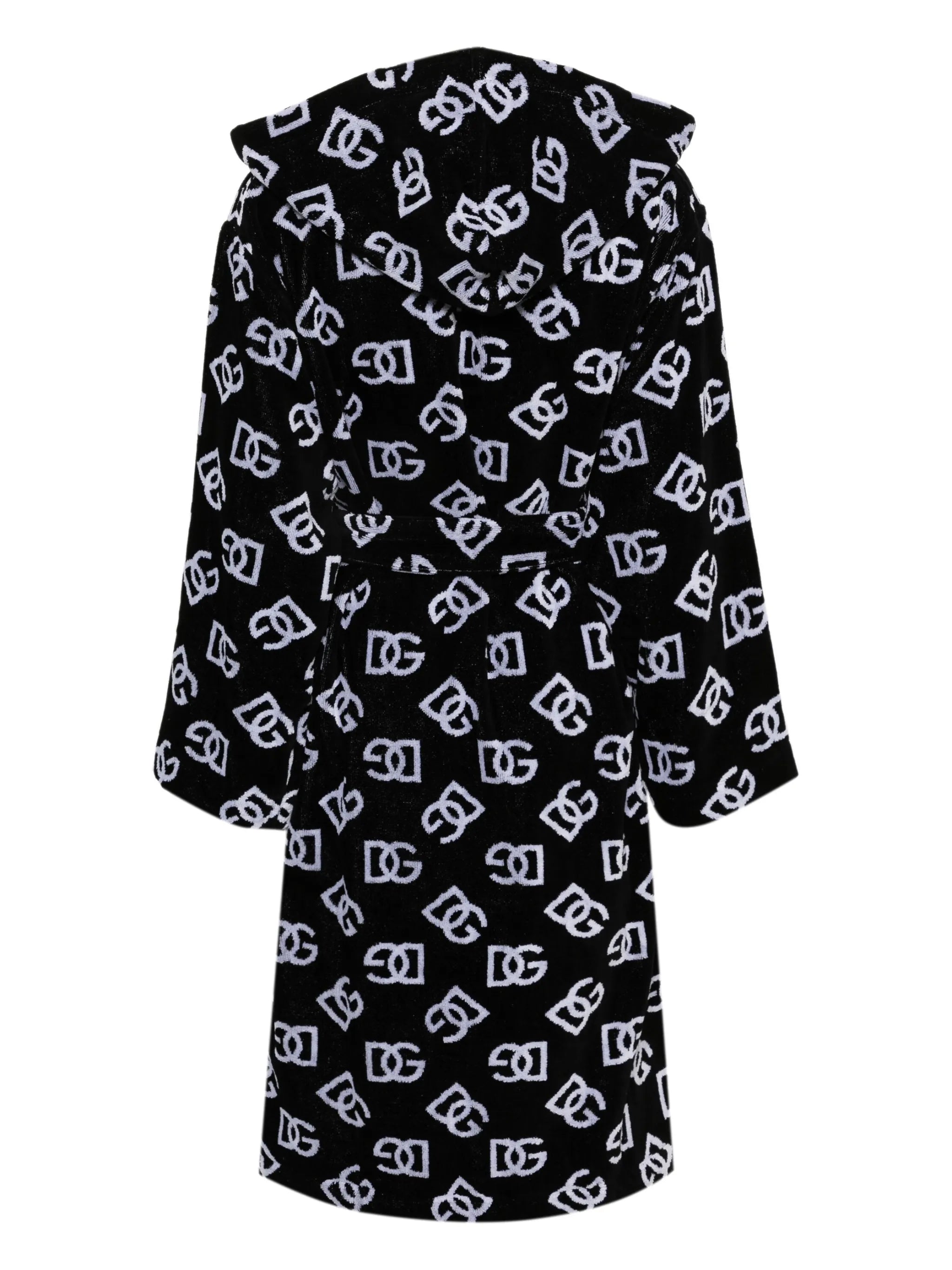 jacquard terry bath robe