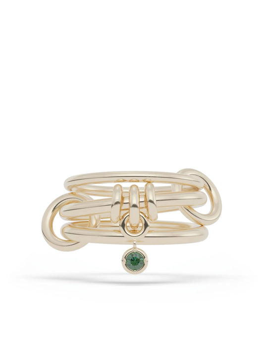 18kt yellow gold Piera YG emerald ring