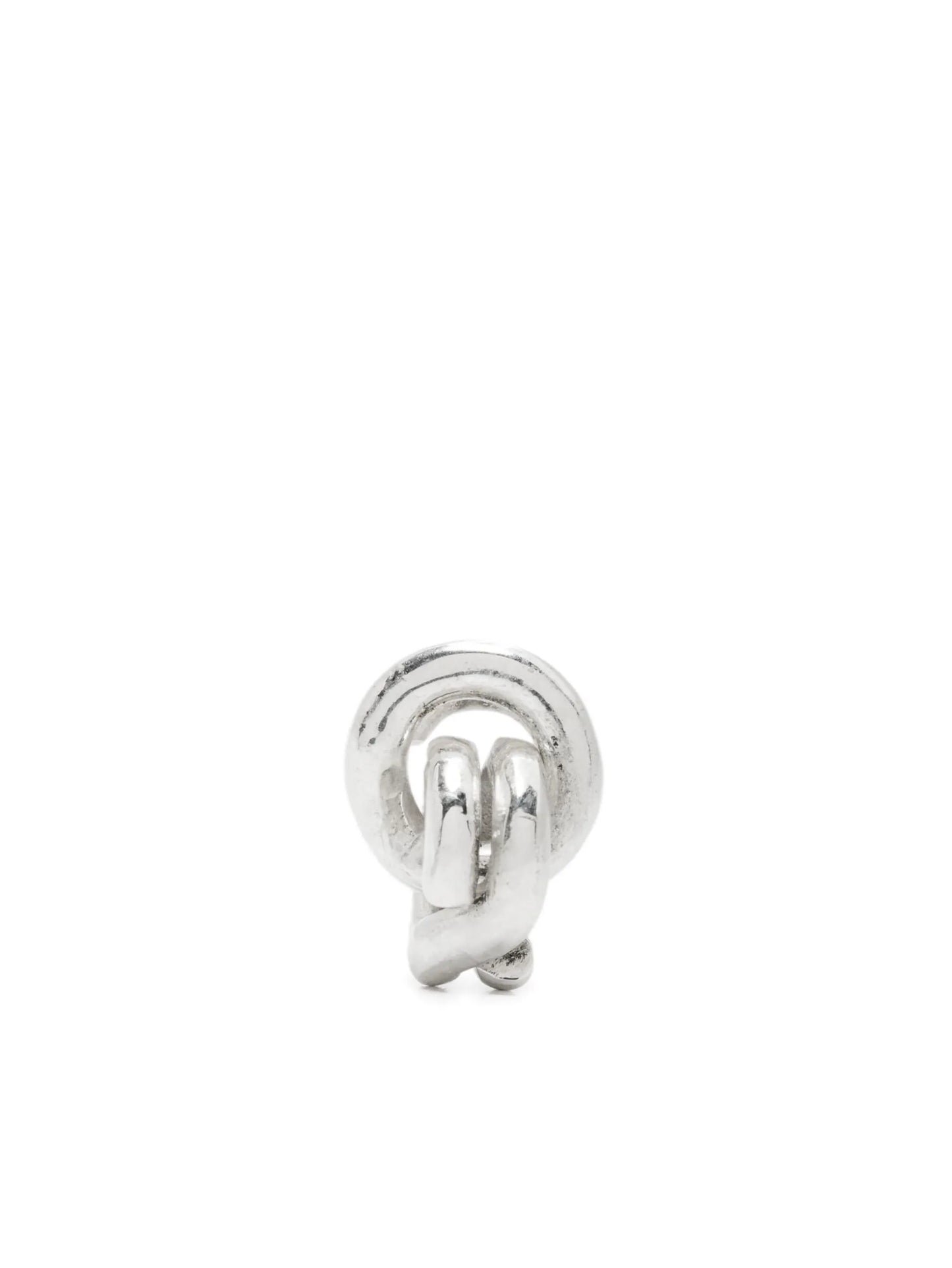 articulated-links single earring