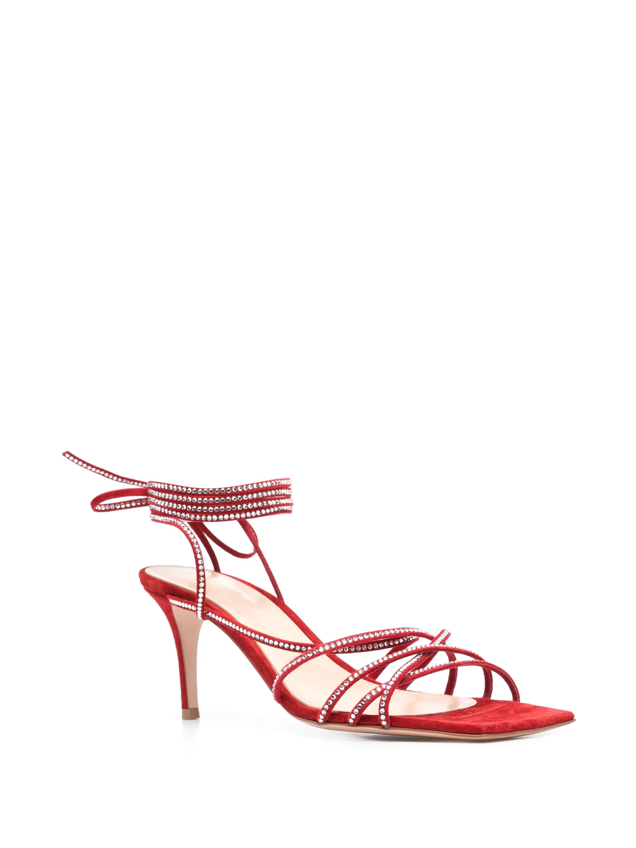 70mm crystal-embellished sandals