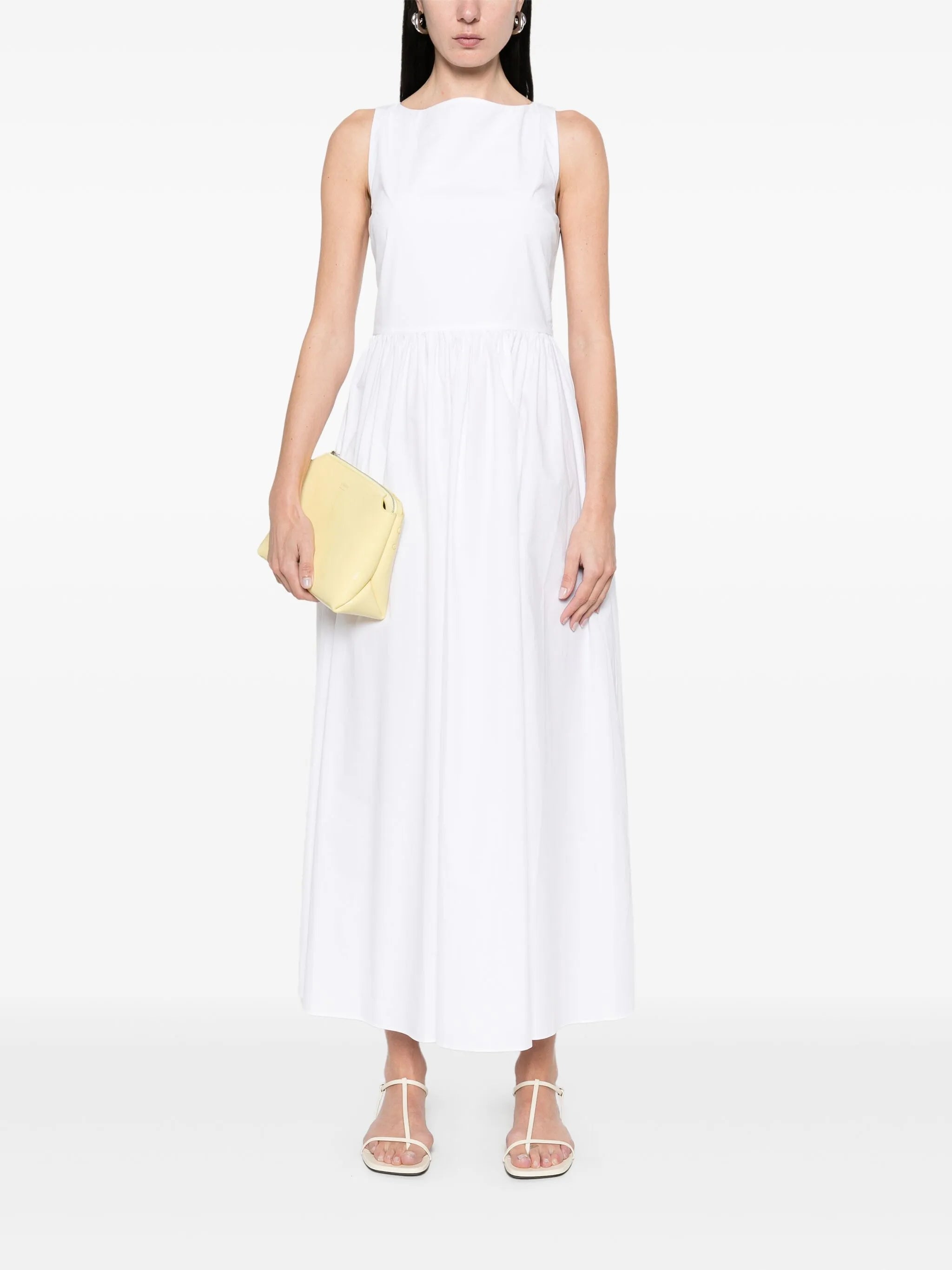 Tie Back midi dress