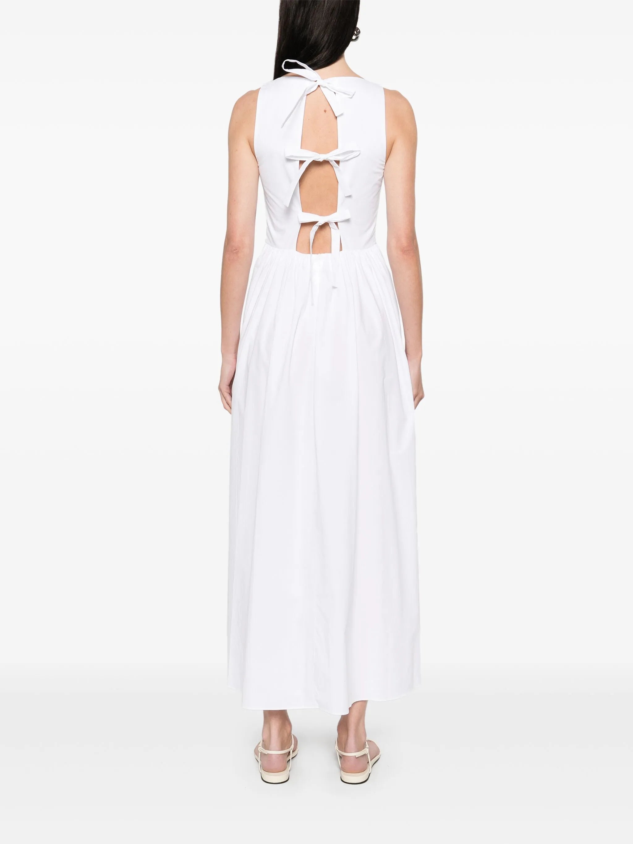 Tie Back midi dress