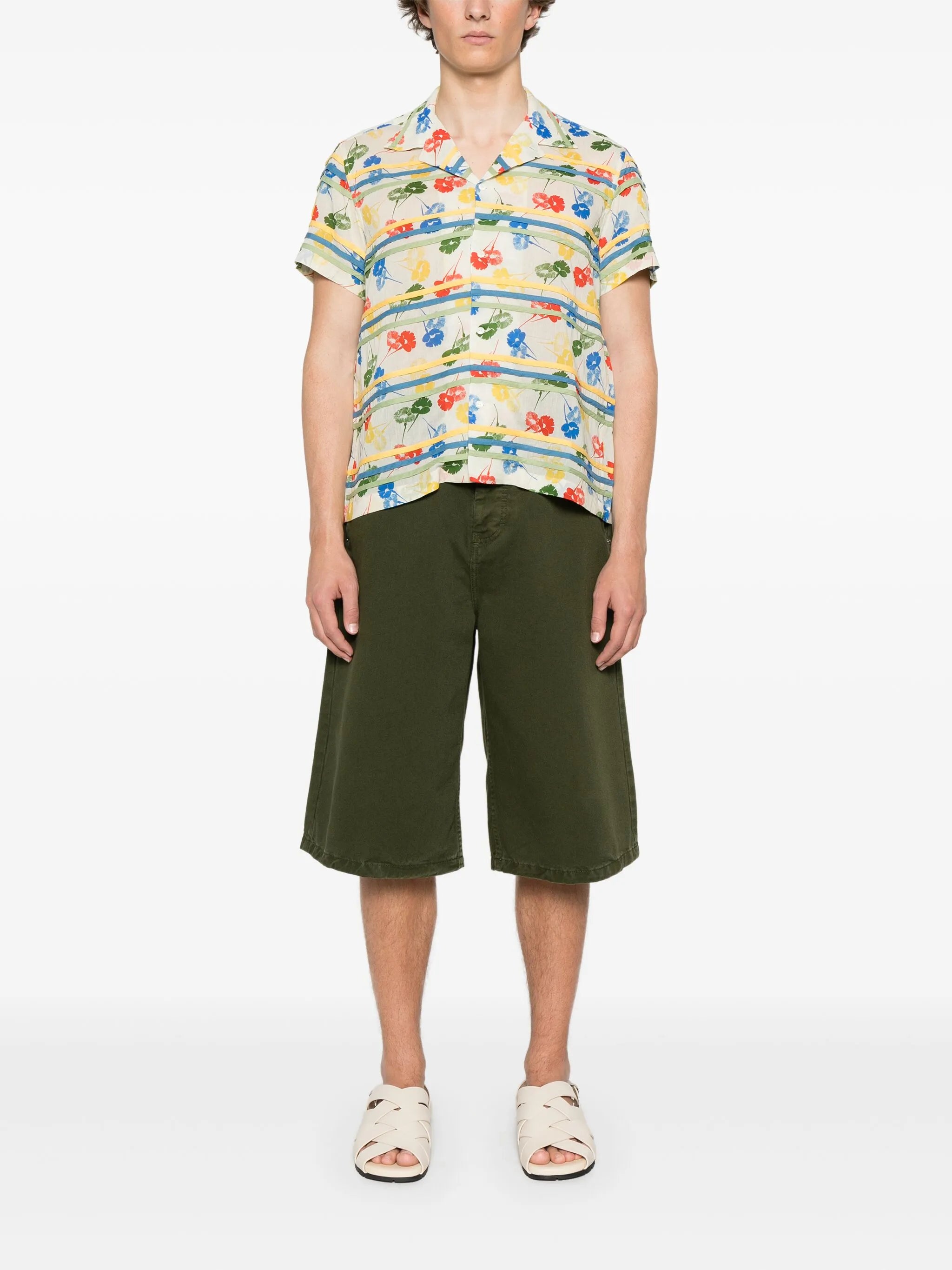 Flower Stamp shirt