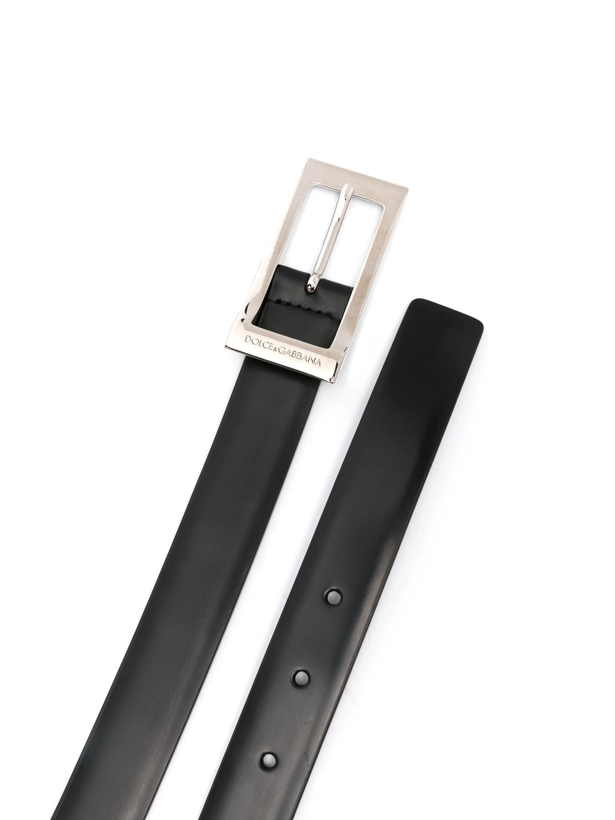 brushed-leather belt