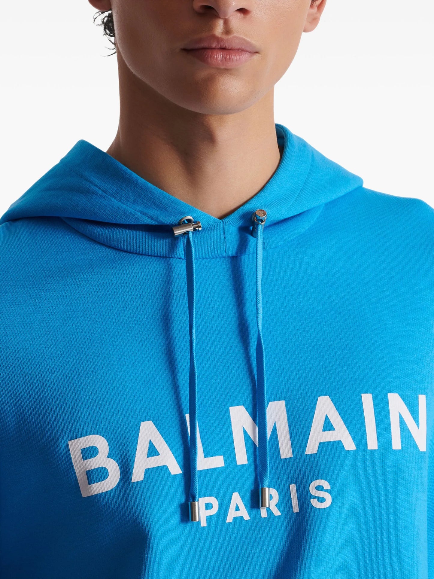 Balmain Paris-printed hoodie