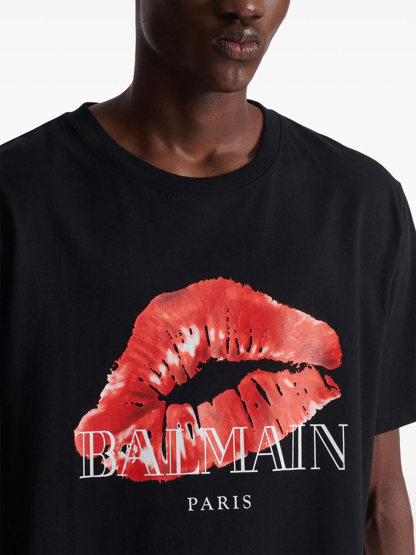 kiss print t-shirt