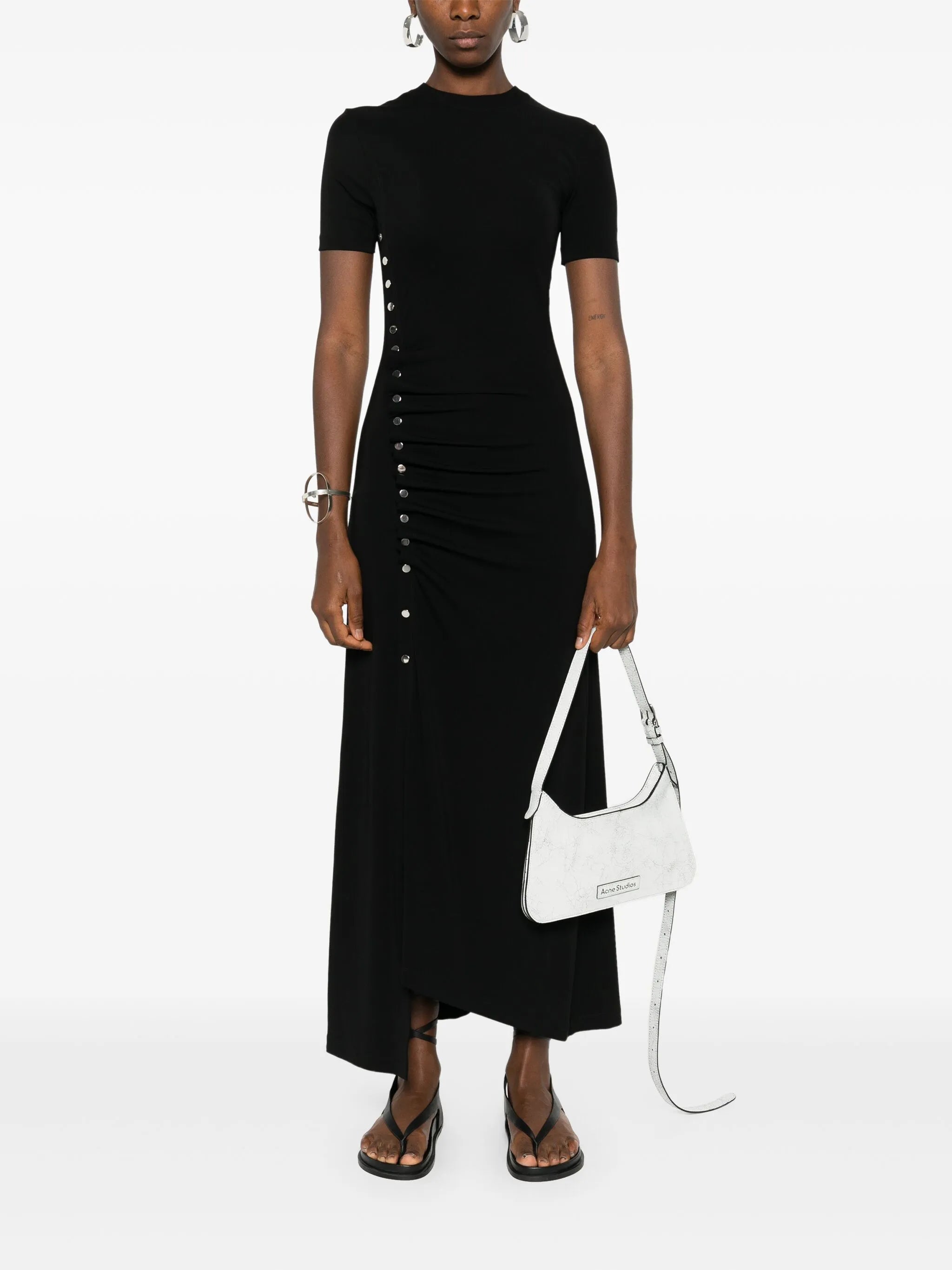 pleated dress