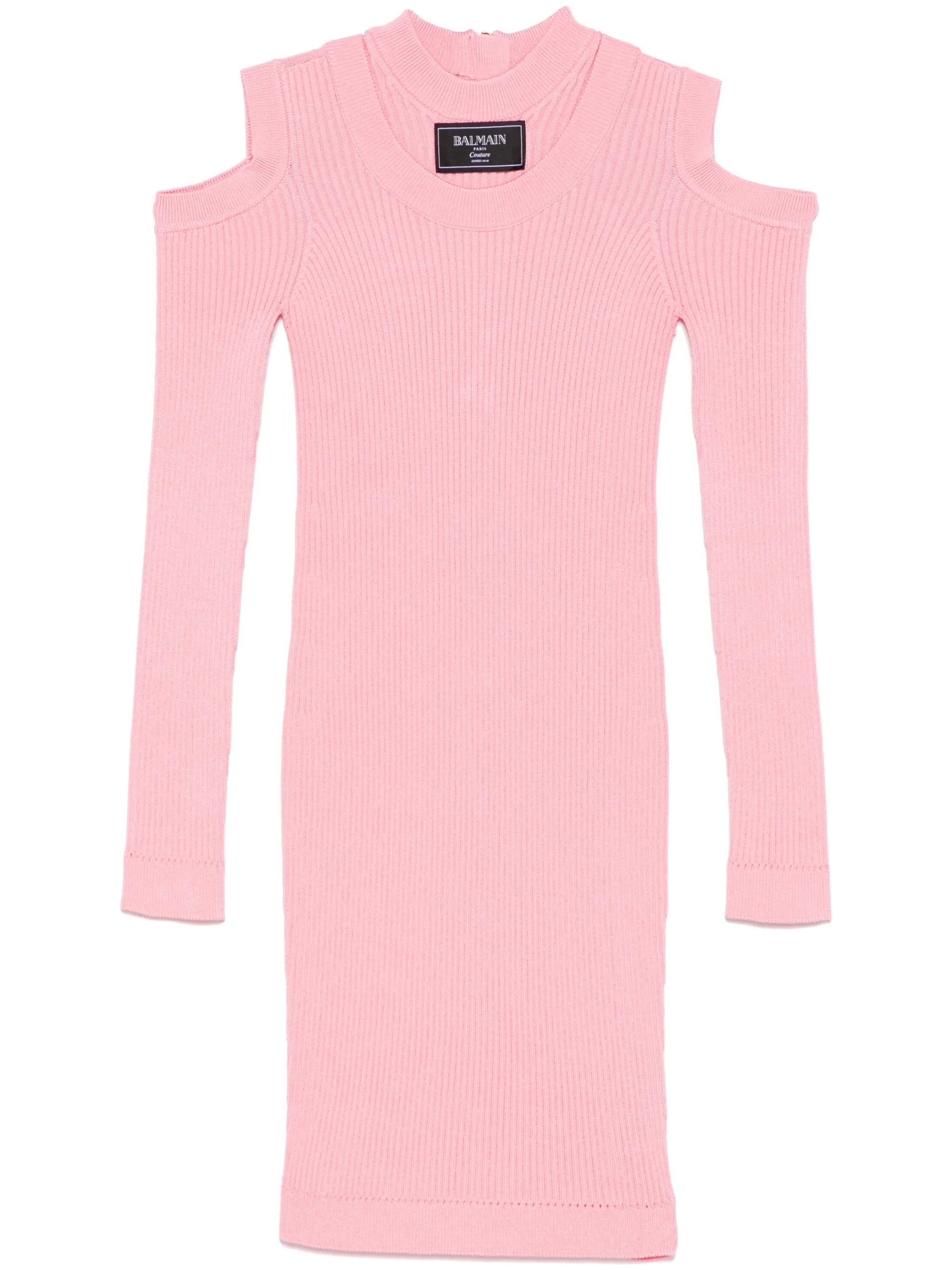 ribbed mini dress