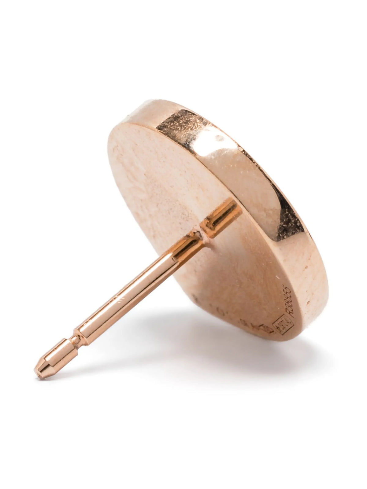 Antifer mother of pearl stud earring