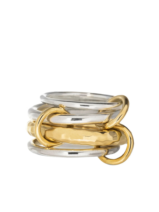 18kt yellow gold Janssen SG Vulcan ring
