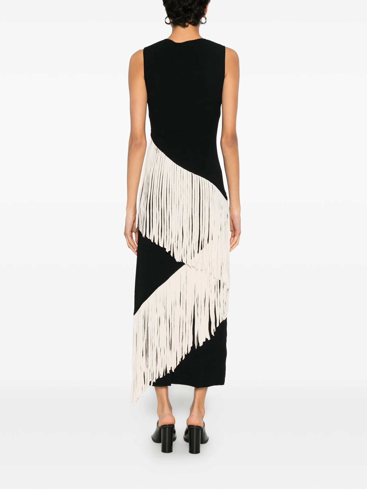 Spiral knit dress
