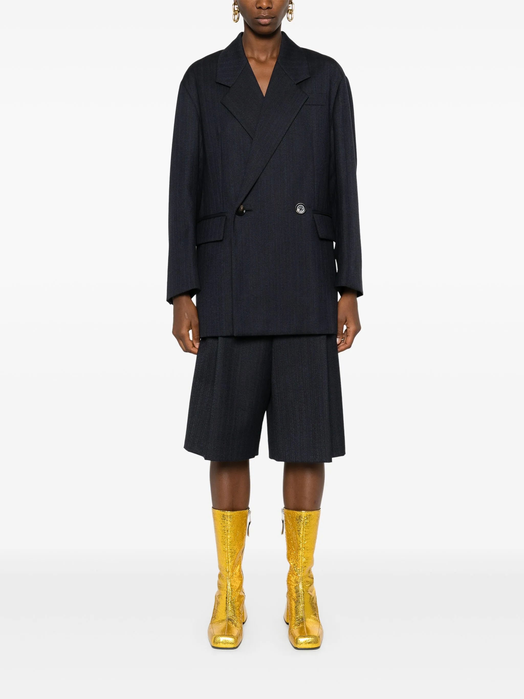 wool belted jacket