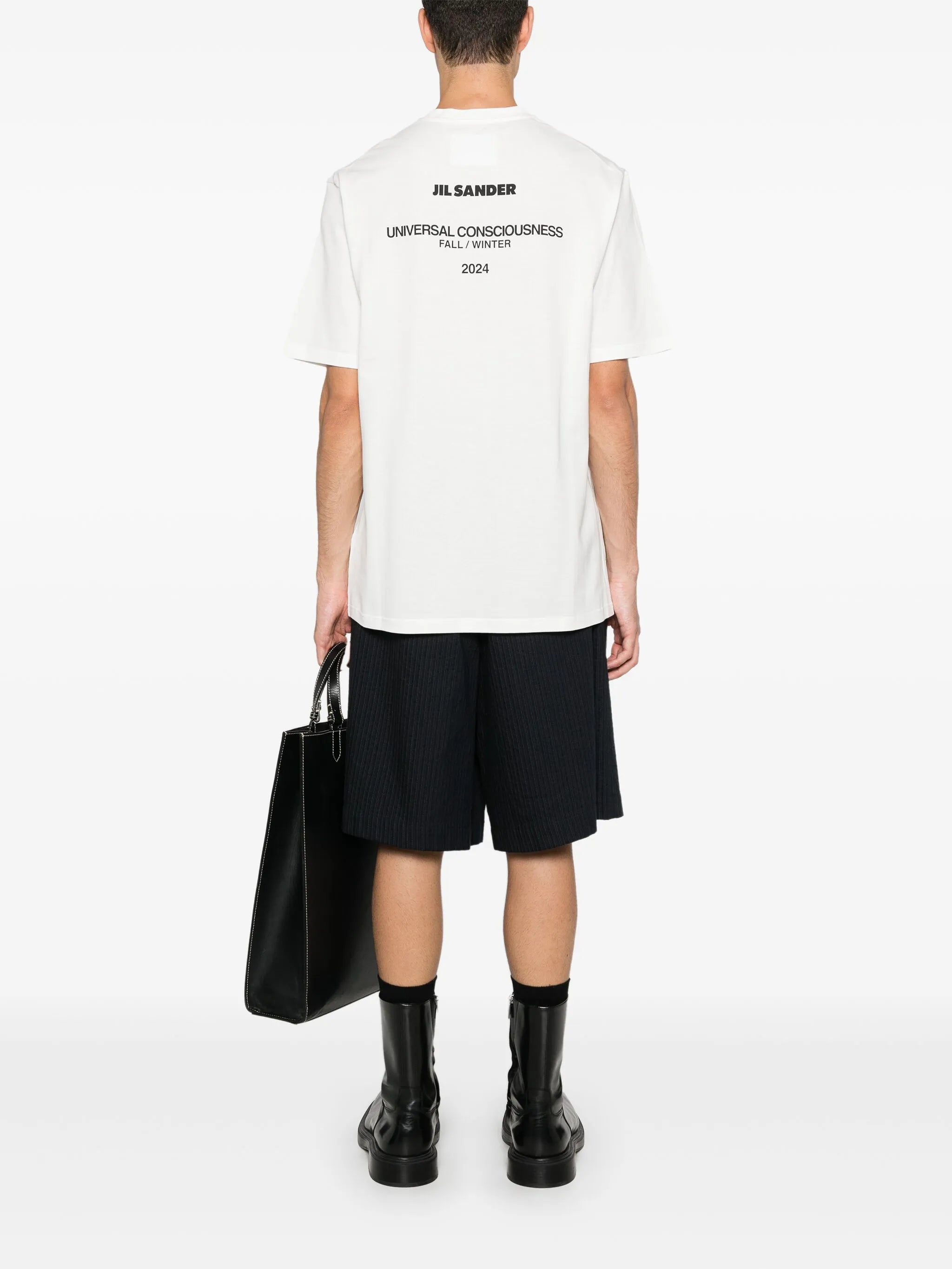 logo-print cotton T-shirt