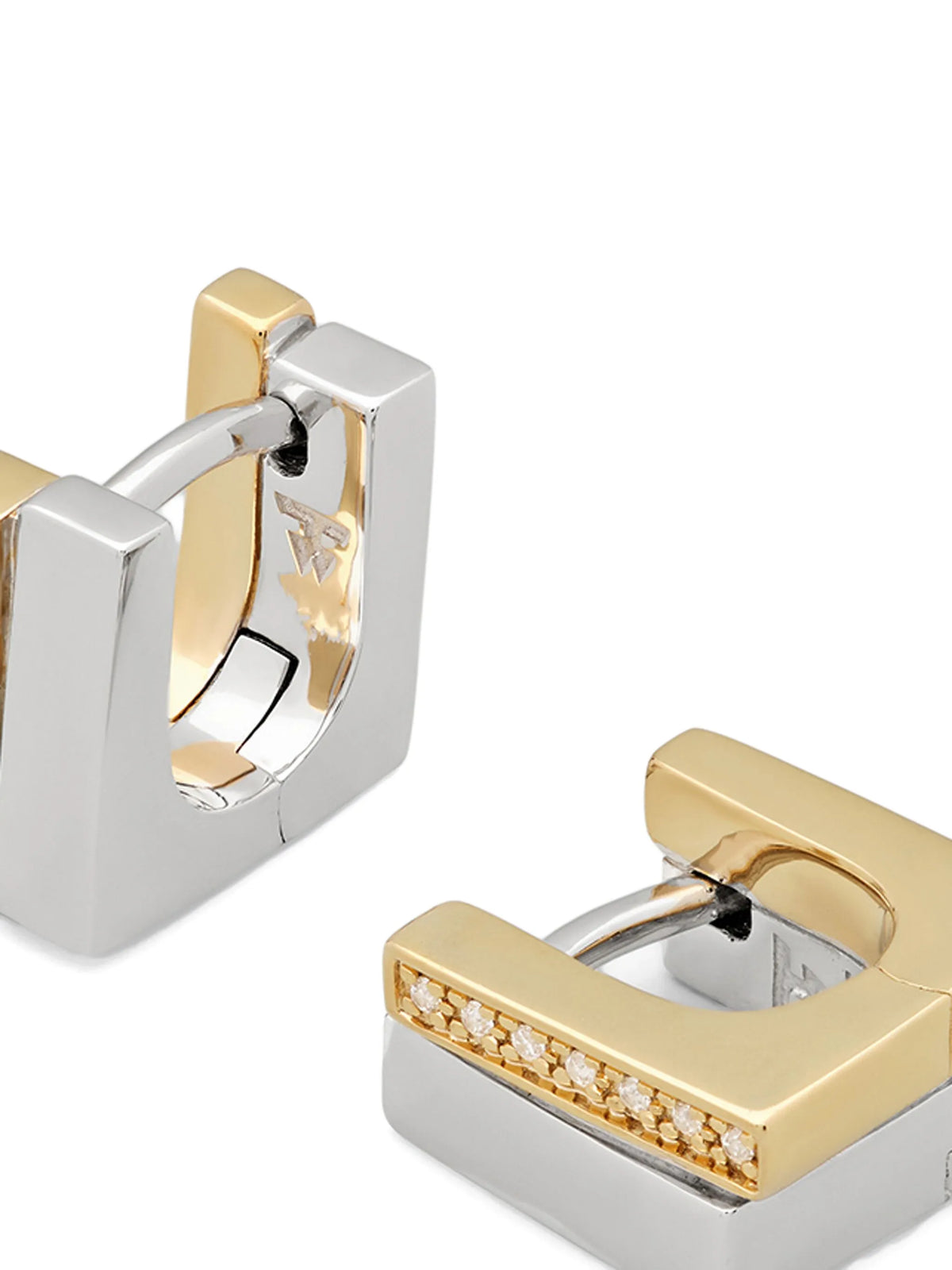 Step Duo hoop earrings