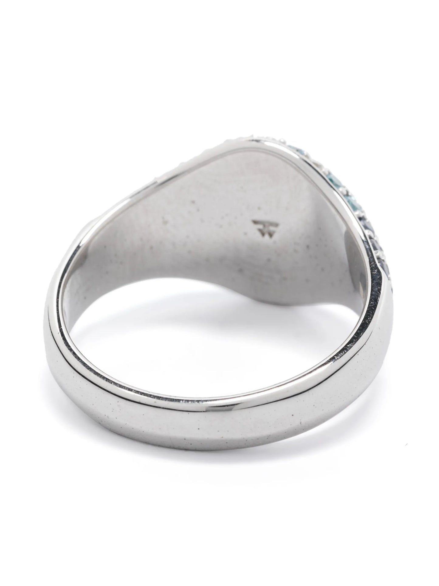 zirconia-embellished ring