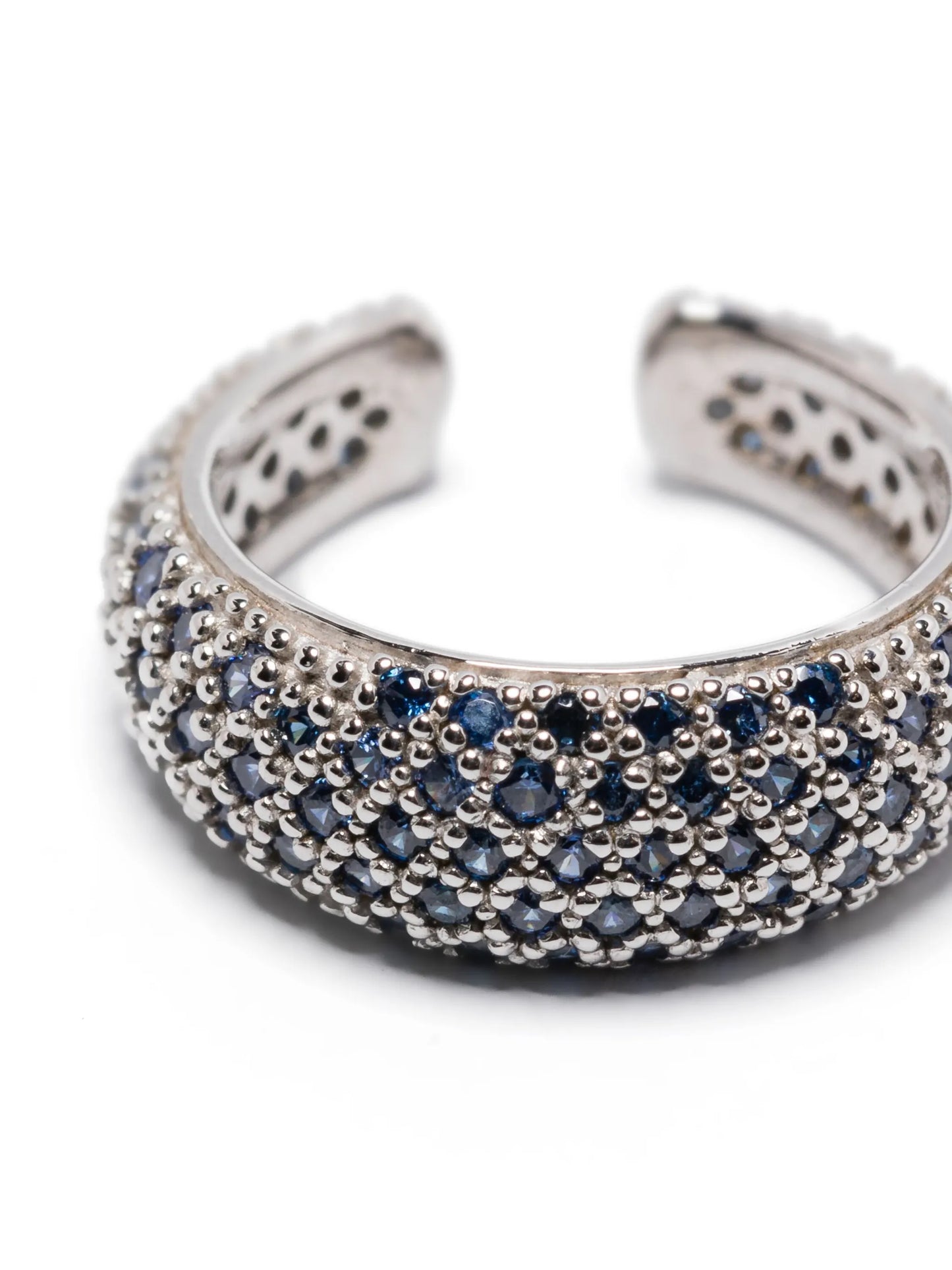 rhinestone-embellished ear cuff