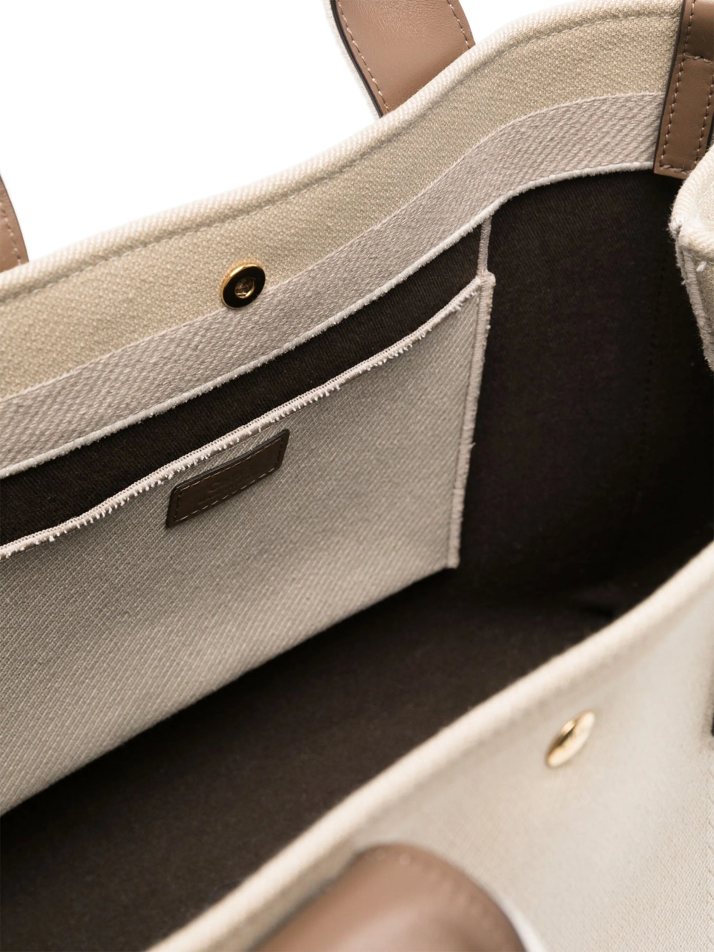 Carry logo-embroidered tote bag