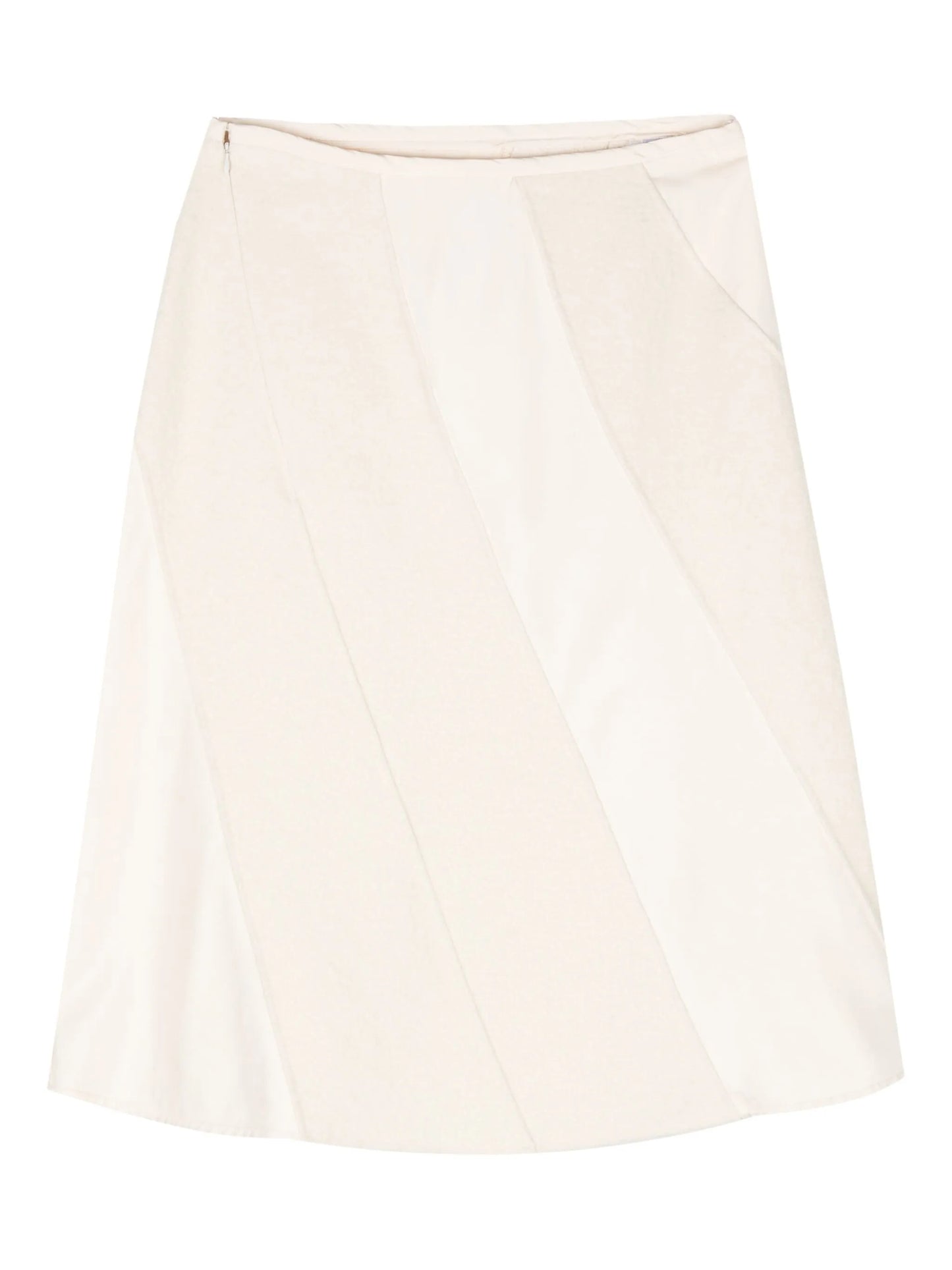 panelled midi skirt