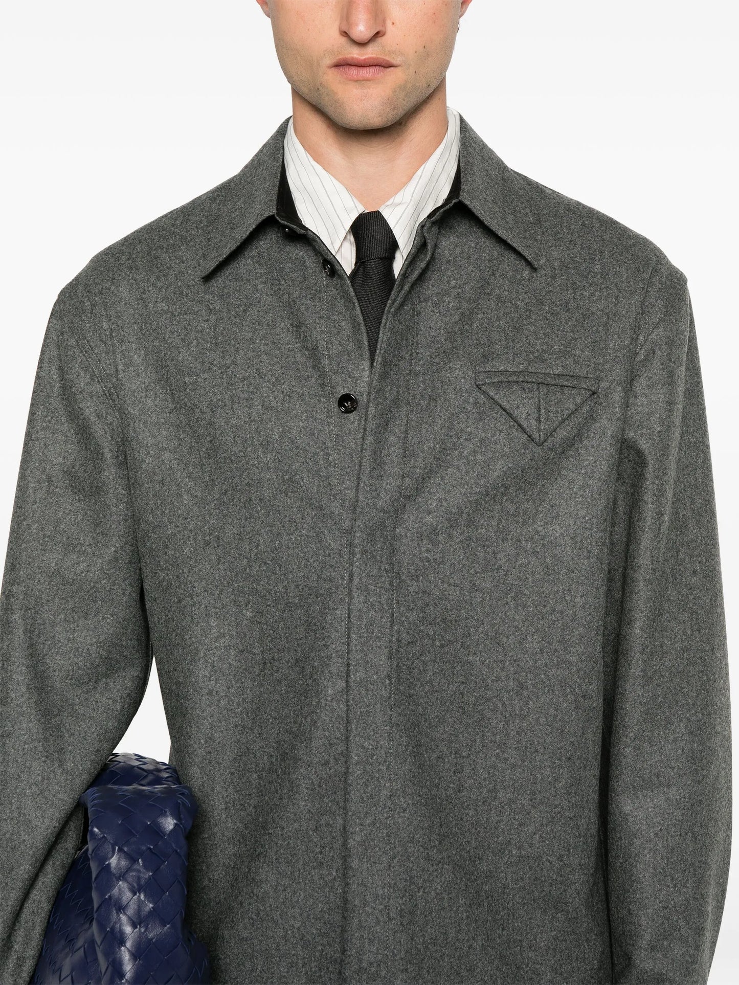 light-wool flannel shirt